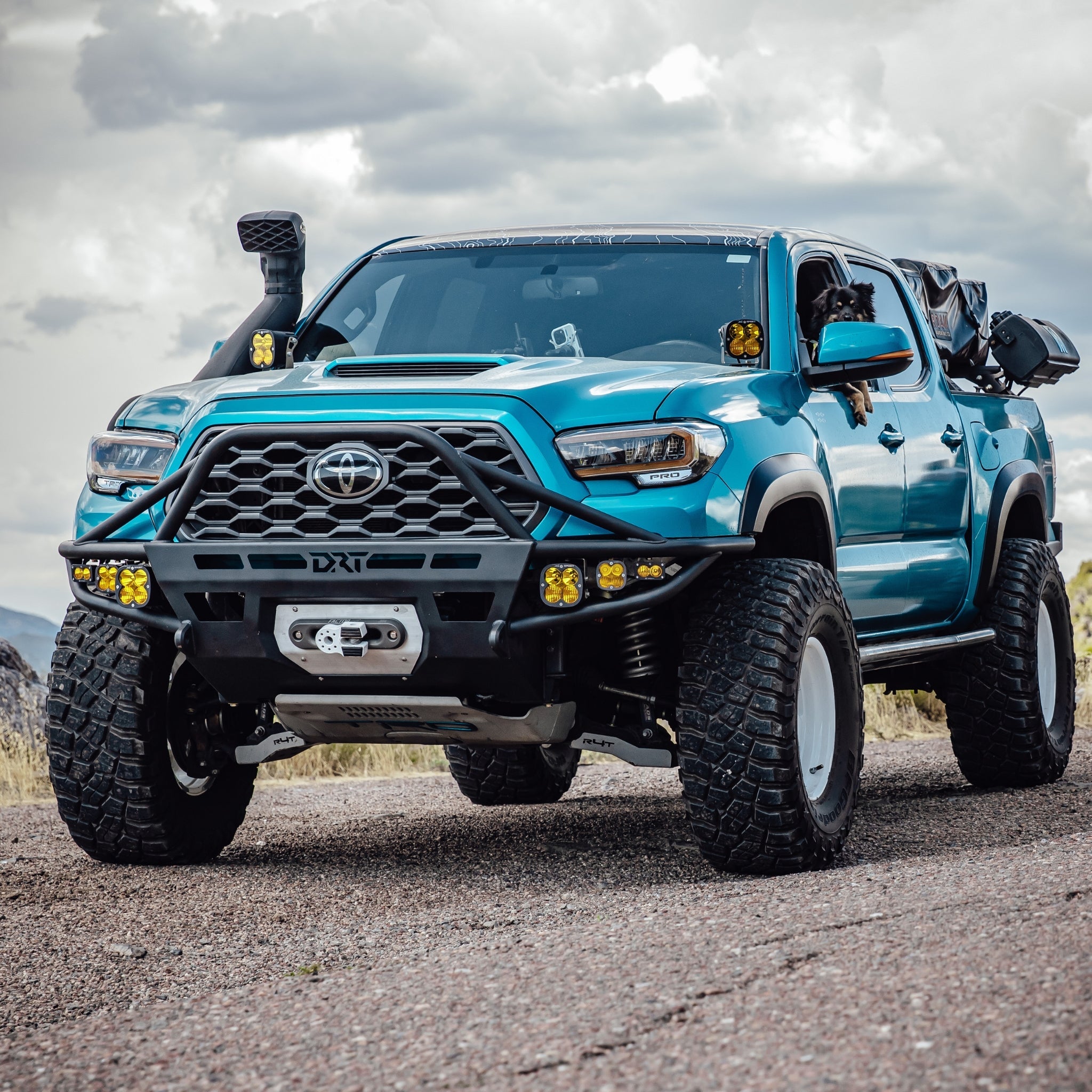 Hybrid Front Bumper For Toyota Tacoma 3rd gen / 2016-2023