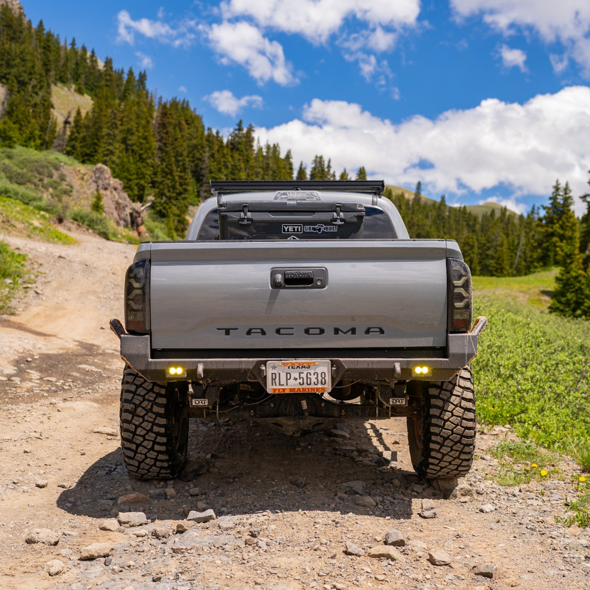 High Clearance Rear Bumper For Toyota Tacoma / 3rd Gen / 2016-2023