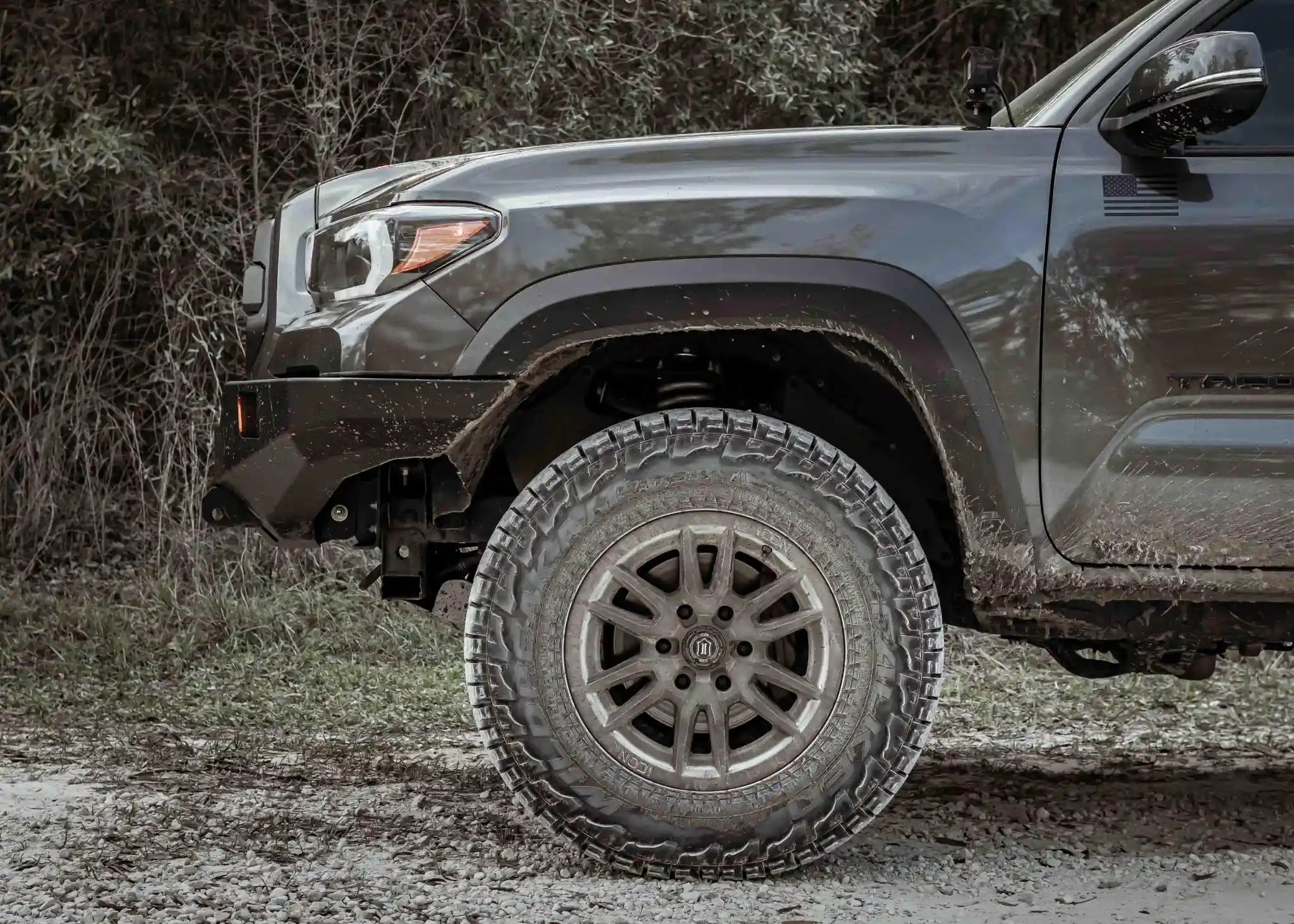 Hi-Lite Overland Front Bumper For Toyota Tacoma 3rd Gen (2016-2023) [No Bull Bar]