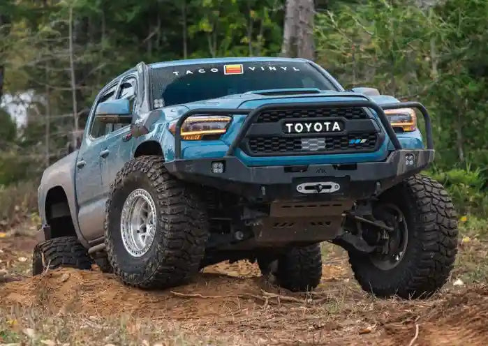 Hi-Lite Overland Front Bumper For Toyota Tacoma 3rd Gen (2016-2023) [Bull Bar]