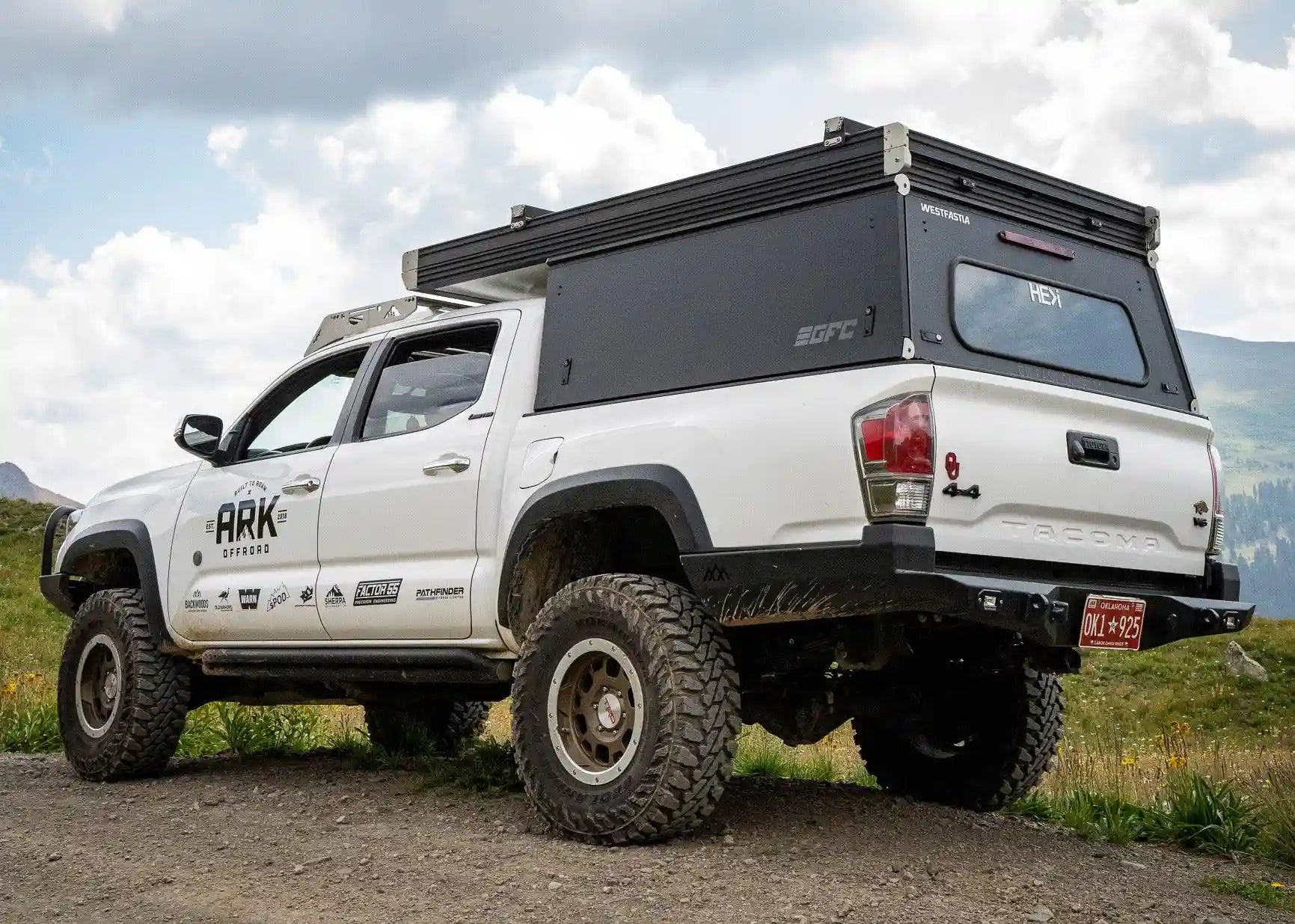 Hi-Lite Overland Rear Bumper For Toyota Tacoma 3rd Gen (2016-2023)