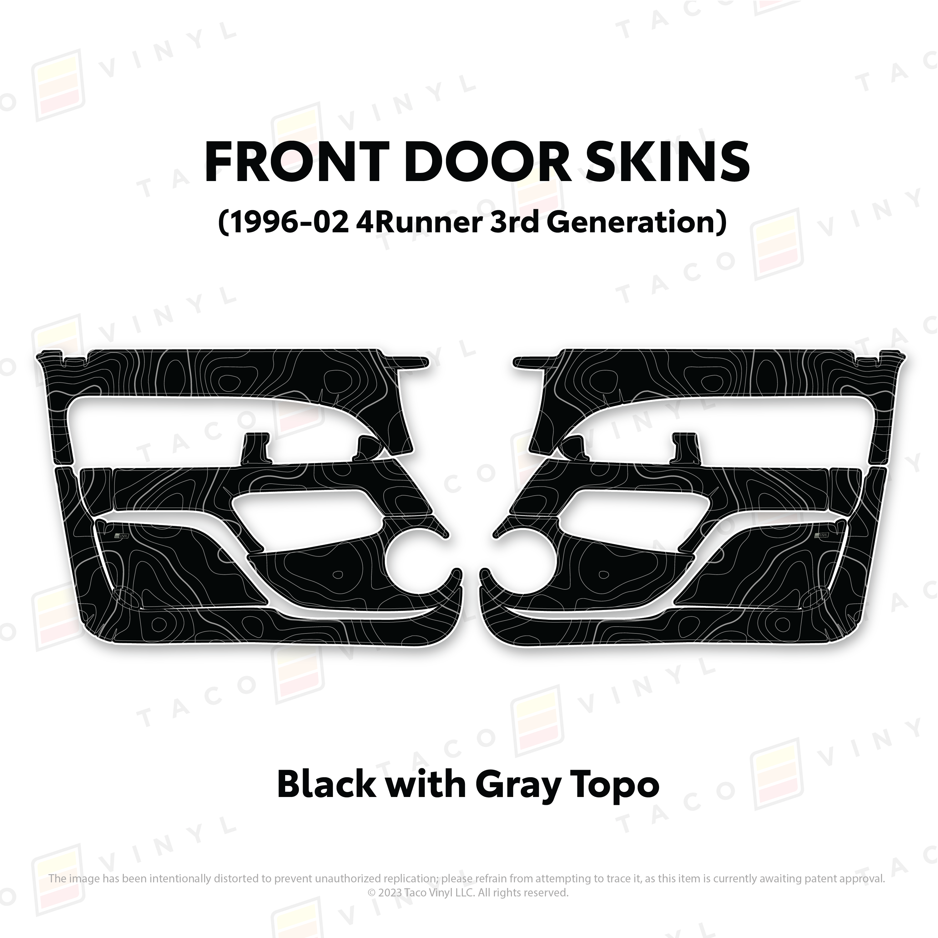 1996-2002  Door Skins For 4Runner