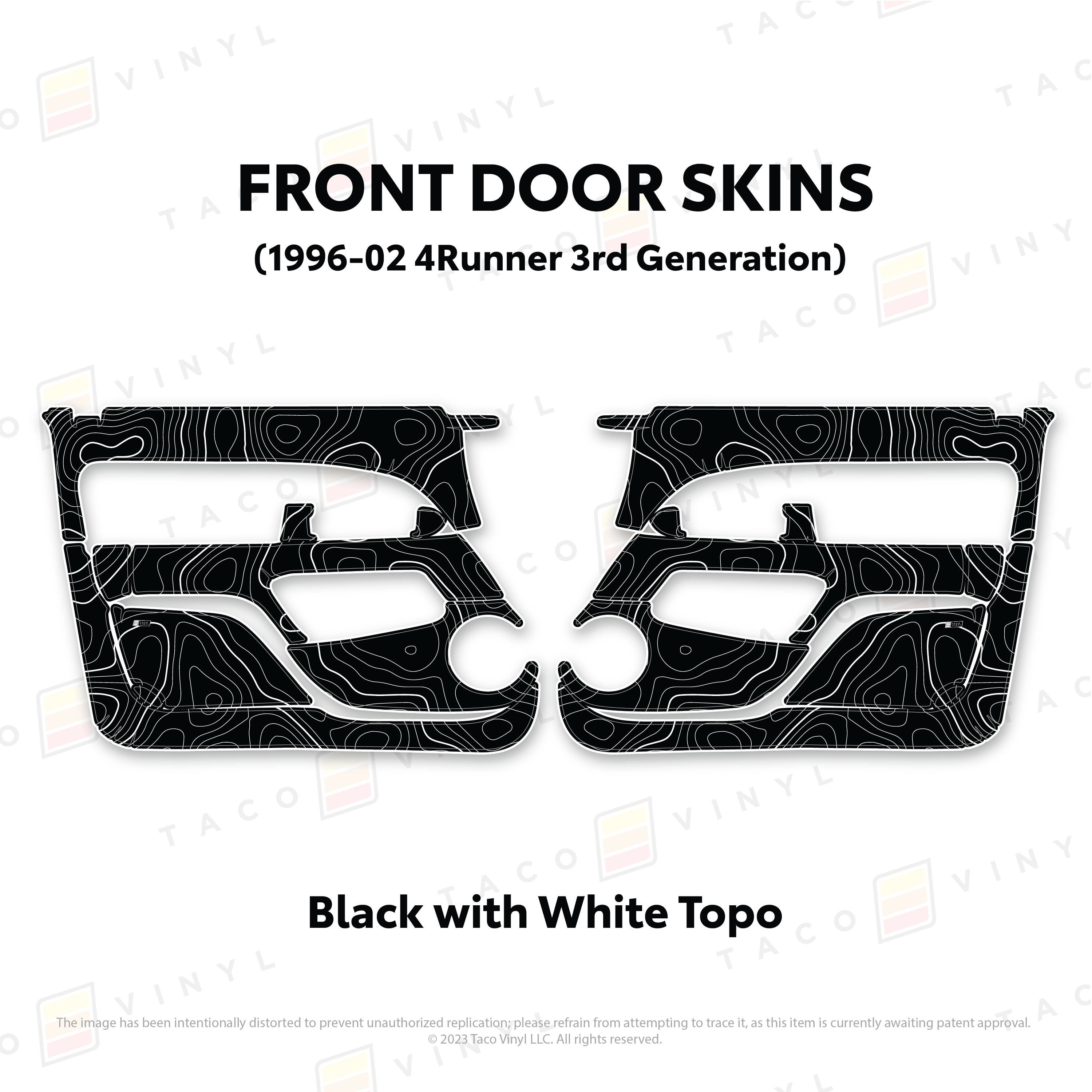 1996-2002  Door Skins For 4Runner