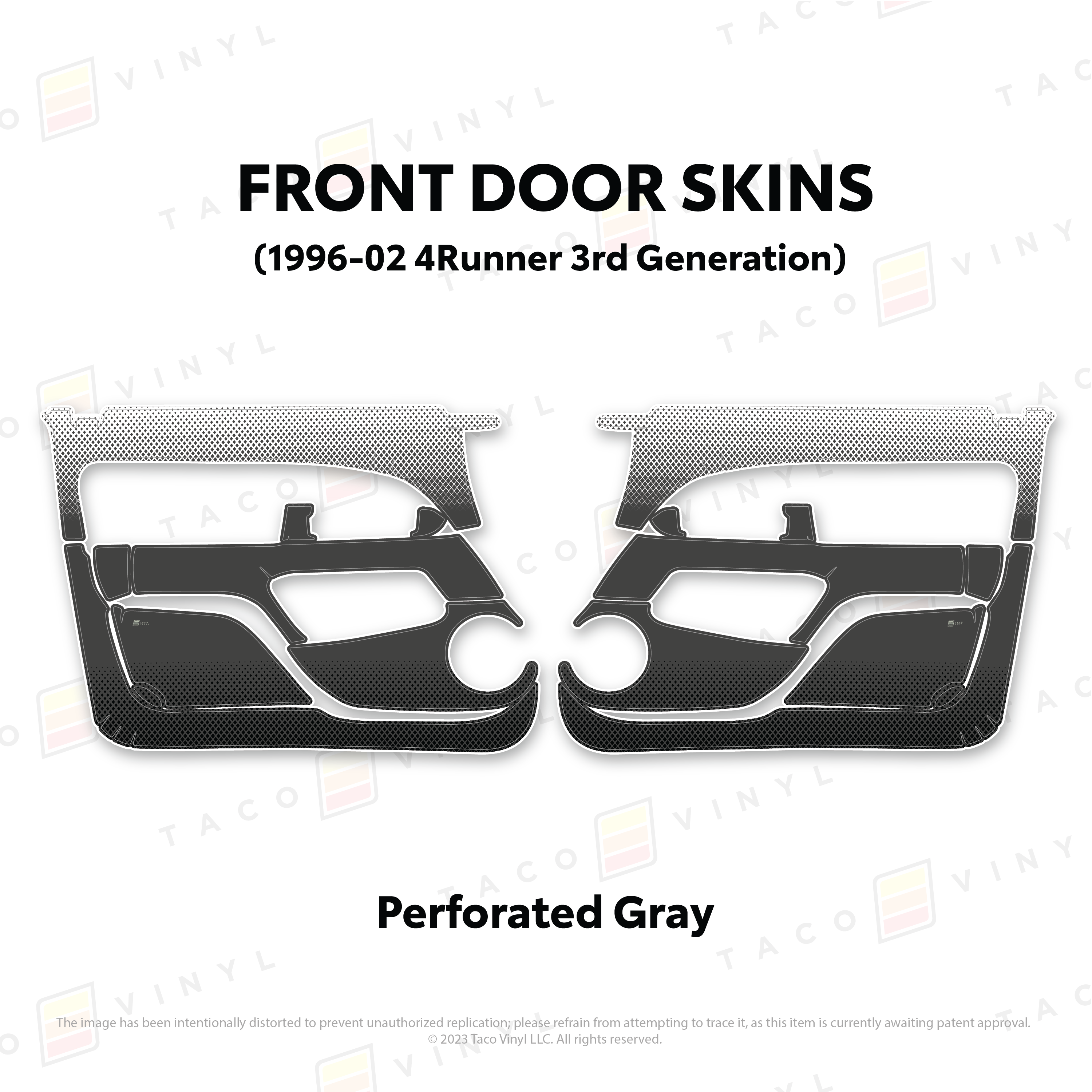 1996-2002  Door Skins For 4Runner