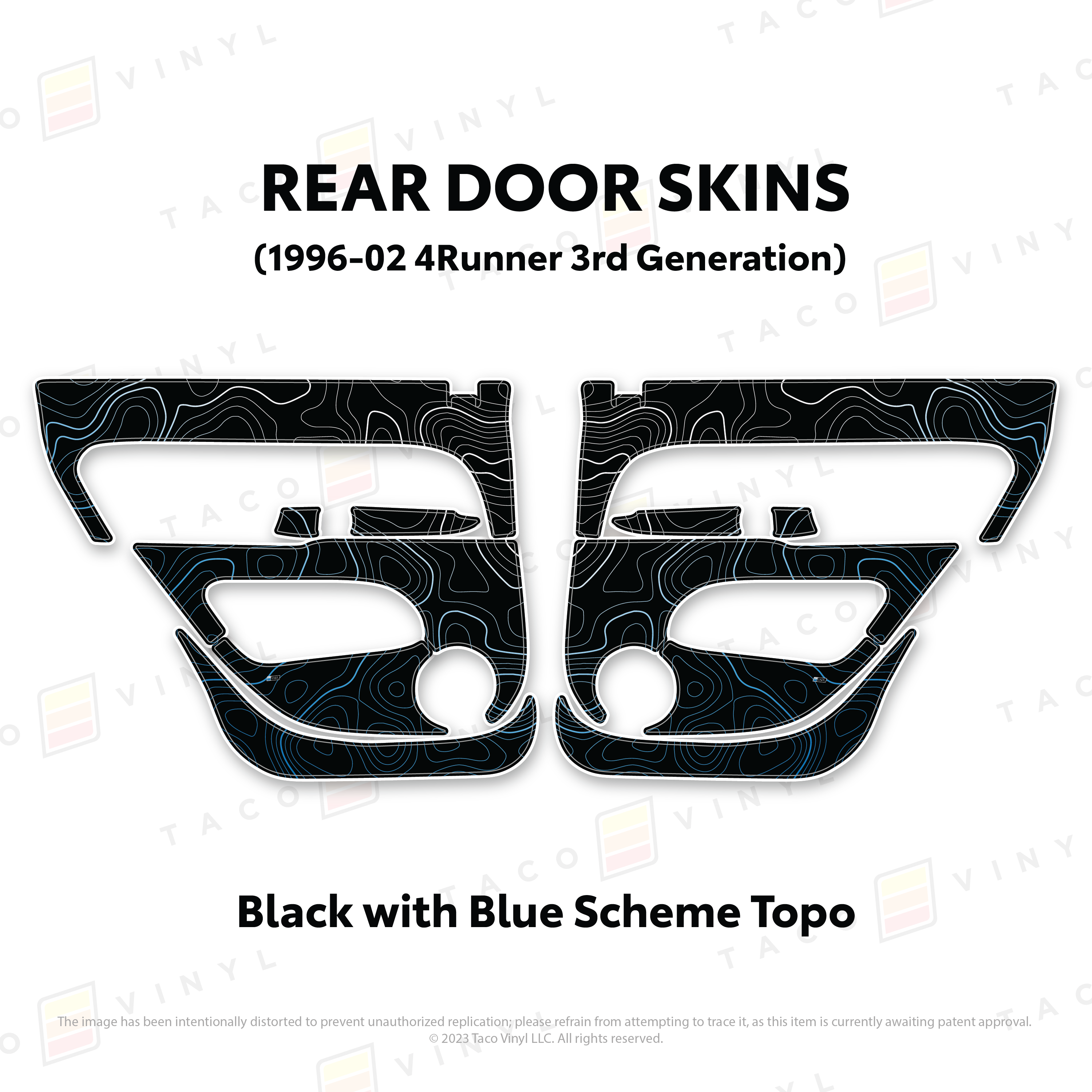 1996-2002  Door Skins For 4Runner