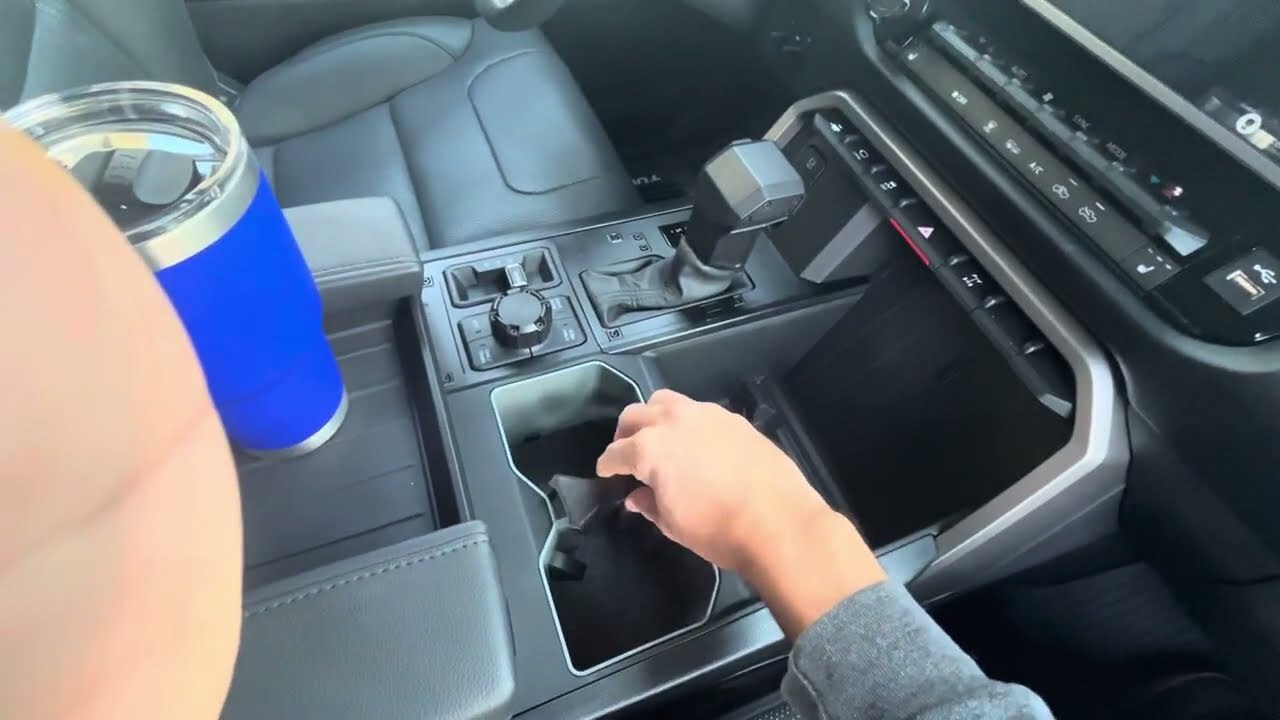 Oversize Cup Holder (For 2022+ Tundra) - LUNAR ROCK