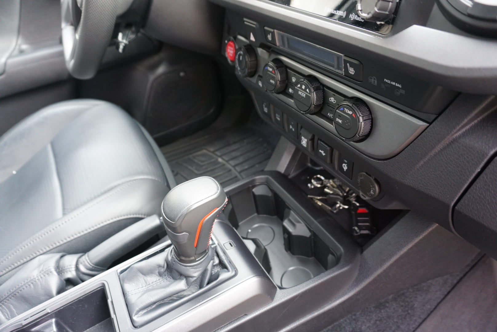Climate Rings (For 2016-2023 Tacoma DUAL ZONE) - BLACK