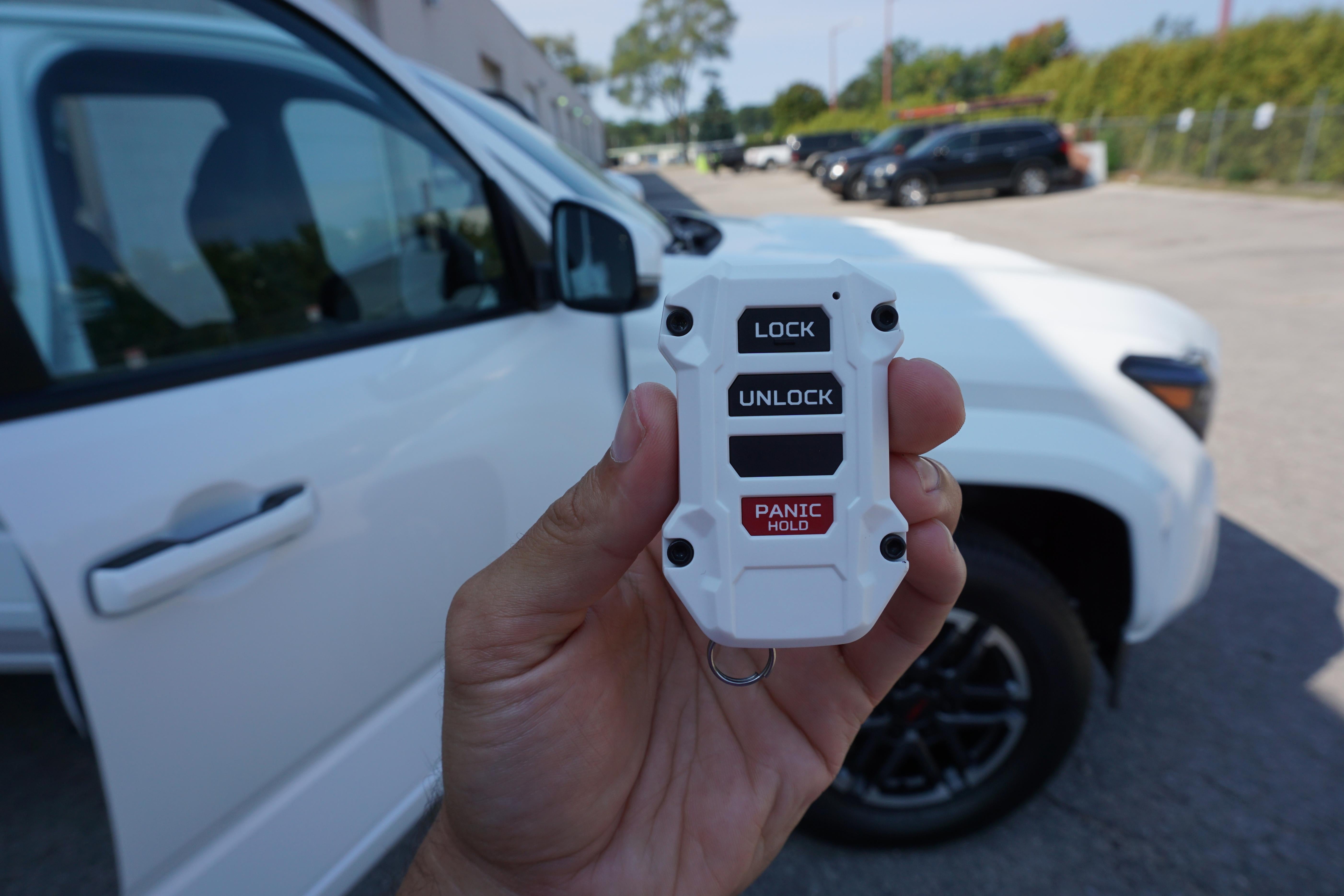Injection Fob IF020 (For 2022+ Tundra / 2024+ Tacoma) - WHITE