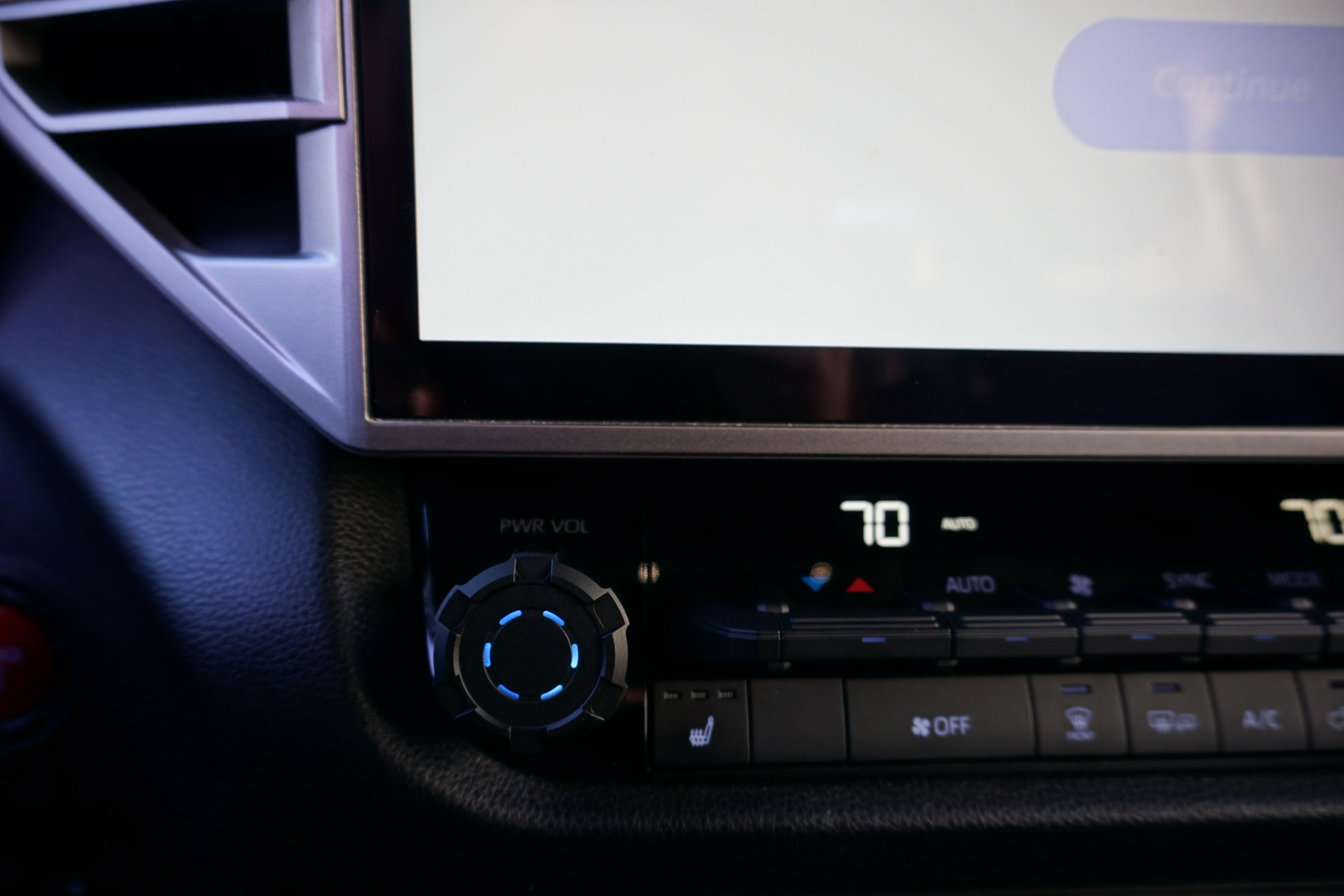 V2 Radio Knob (For 2022+ Tundra / 2024+ Tacoma / 2025+ 4Runner) - BLACK