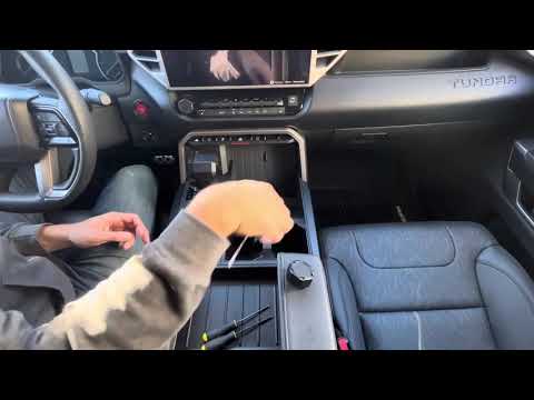 V2 Radio + Drive Mode Knob Set (For 2022+ Tundra) - BLACK