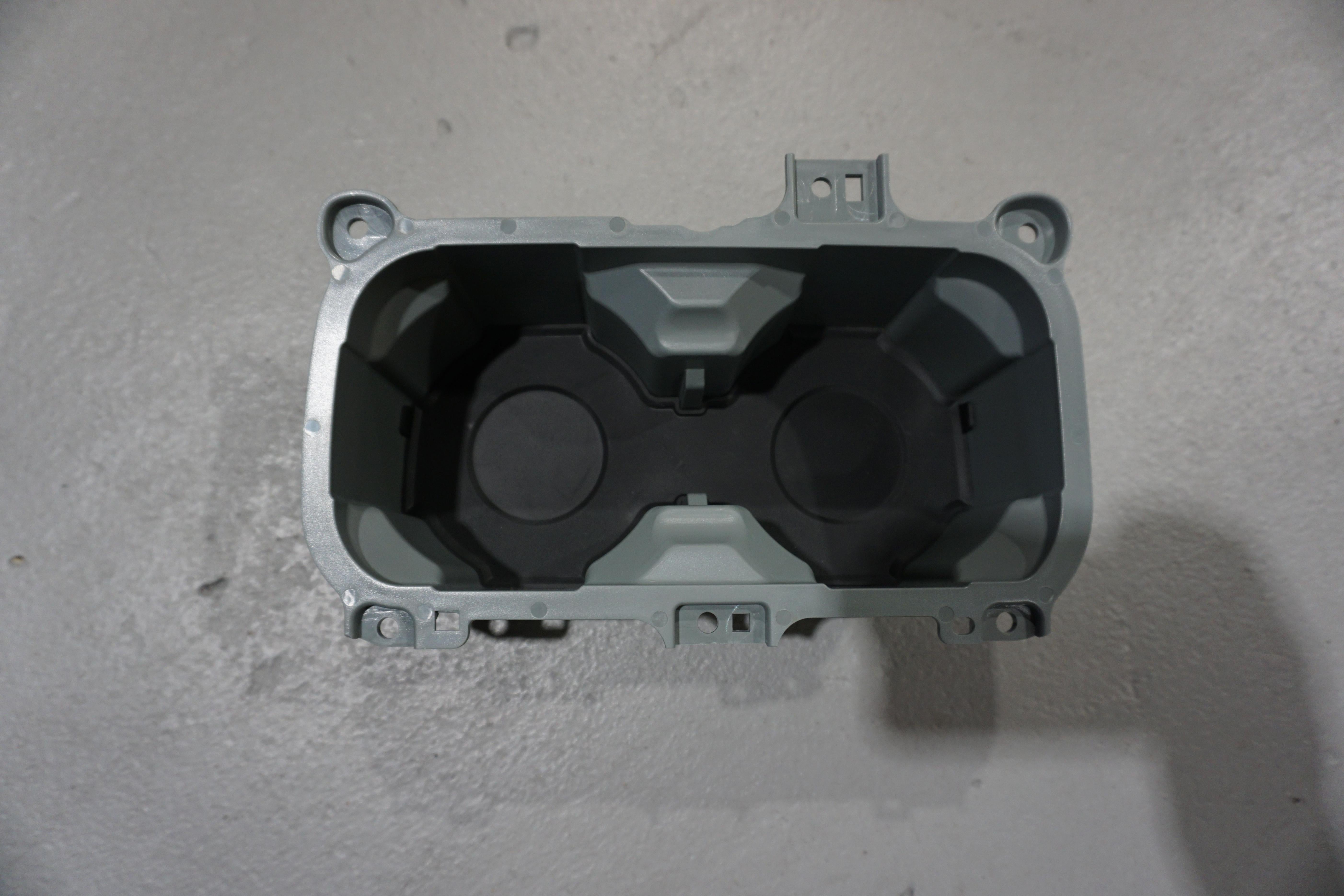 Oversize Cup Holder with Tray (For 2016-2023 Tacoma) - LUNAR ROCK