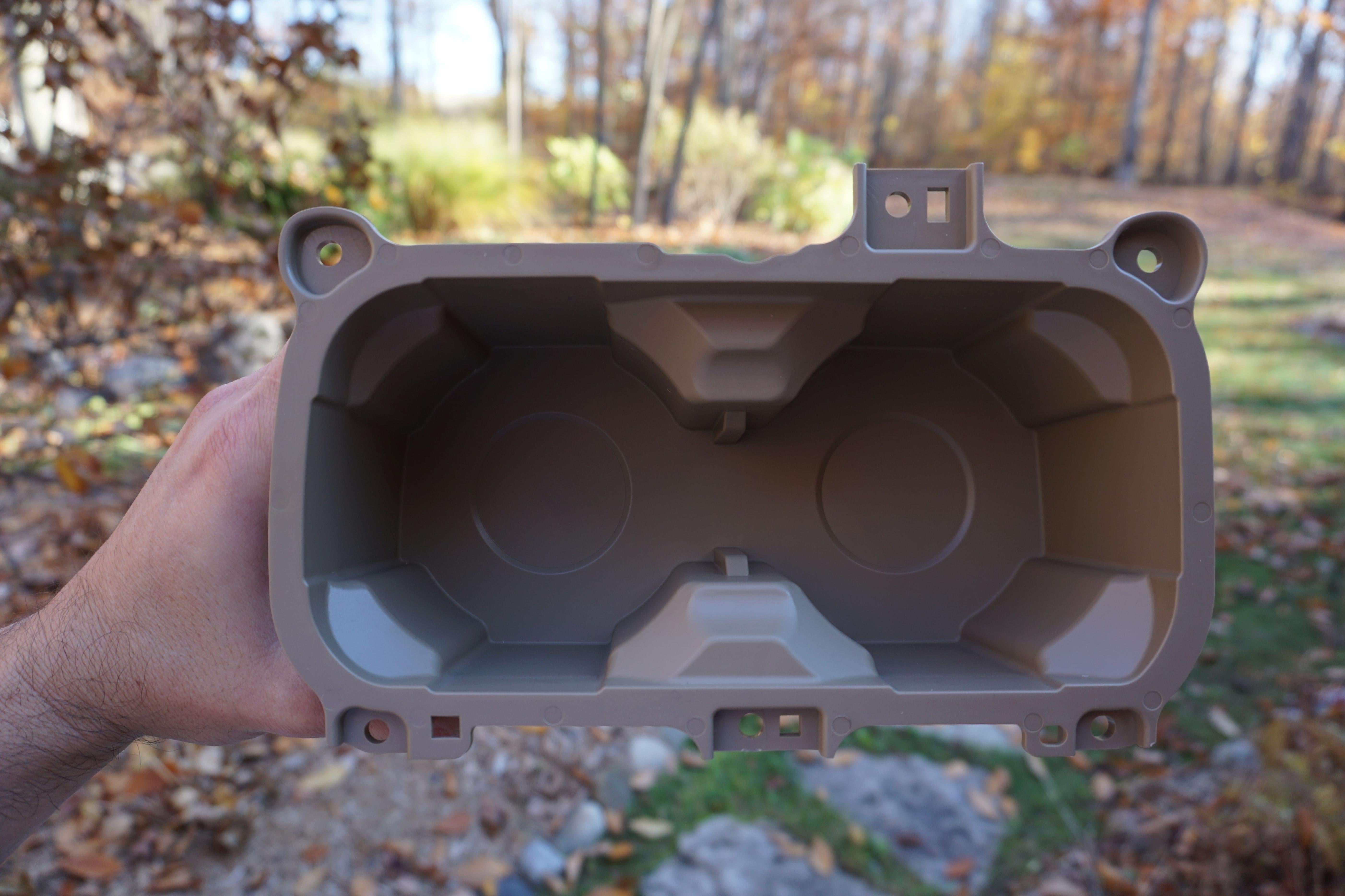 Oversize Cup Holder with Tray (For 2016-2023 Tacoma) - QUICKSAND