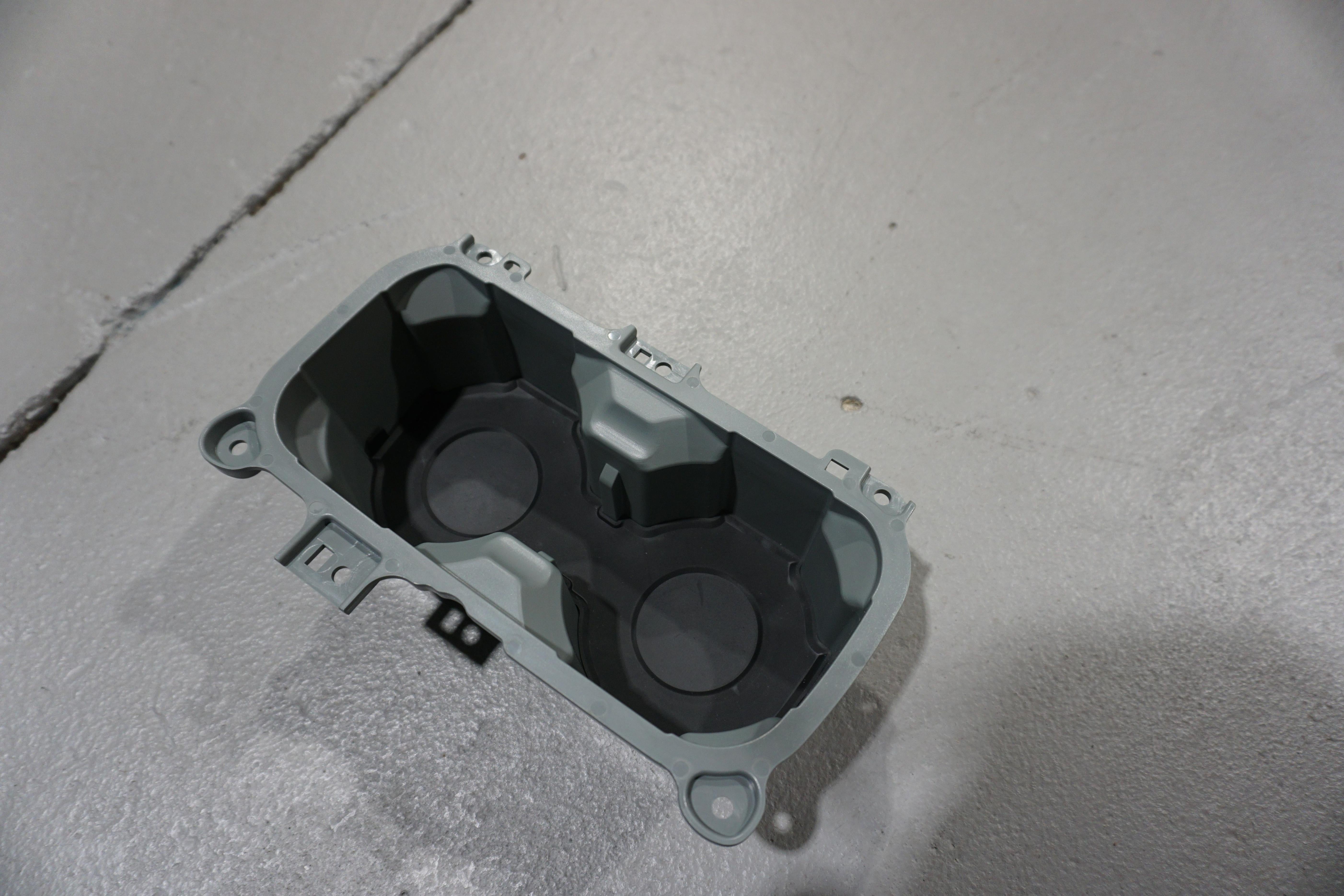 Oversize Cup Holder with Tray (For 2016-2023 Tacoma) - RED