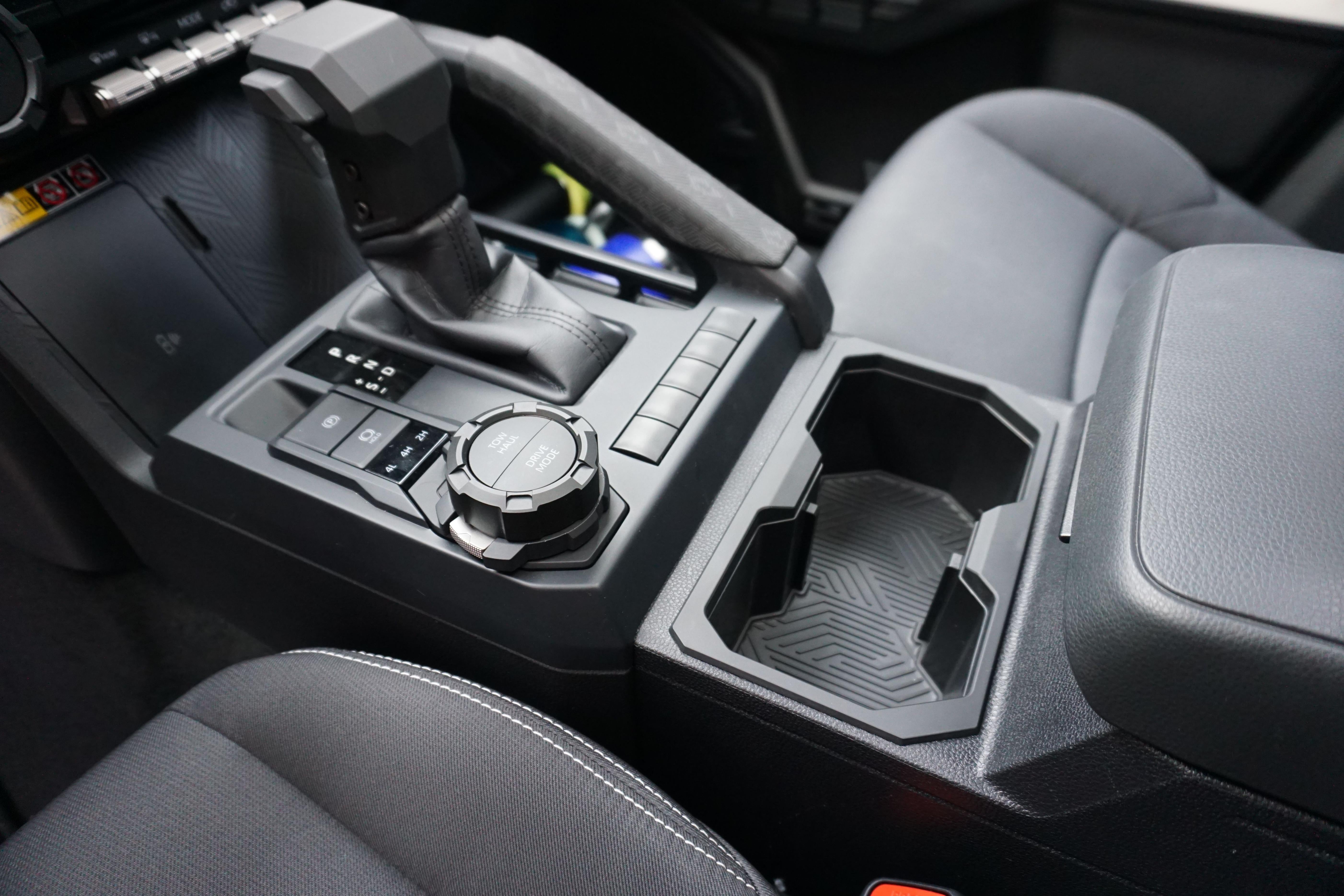 Oversize Cup Holder (For 2024+ Tacoma) - WHITE/BLACK