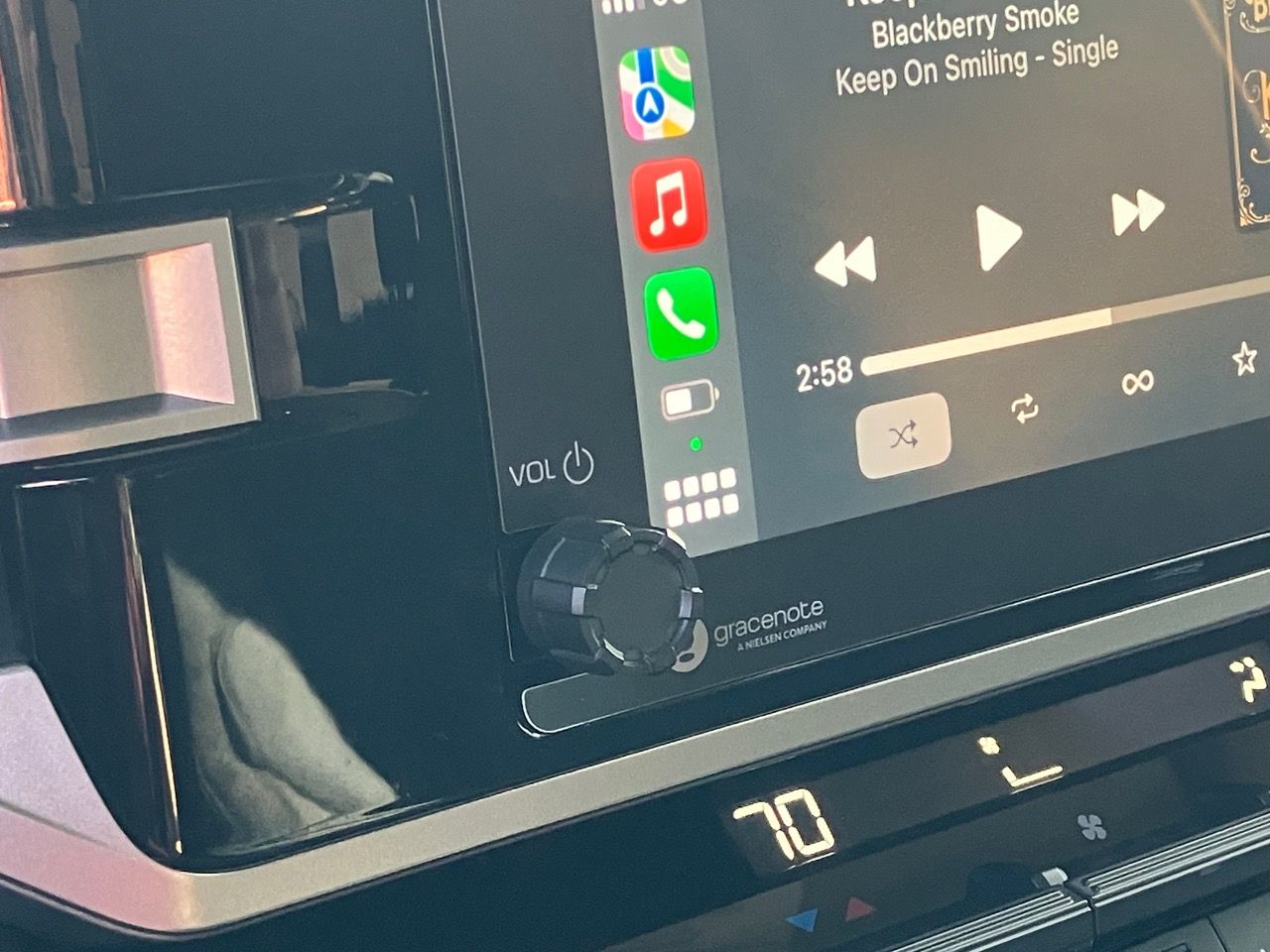 Radio Knob (For 2022+ Tundra 8" Screen) - BLACK