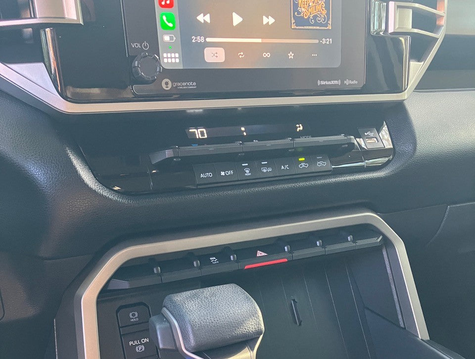Radio Knob (For 2022+ Tundra 8" Screen) - CEMENT