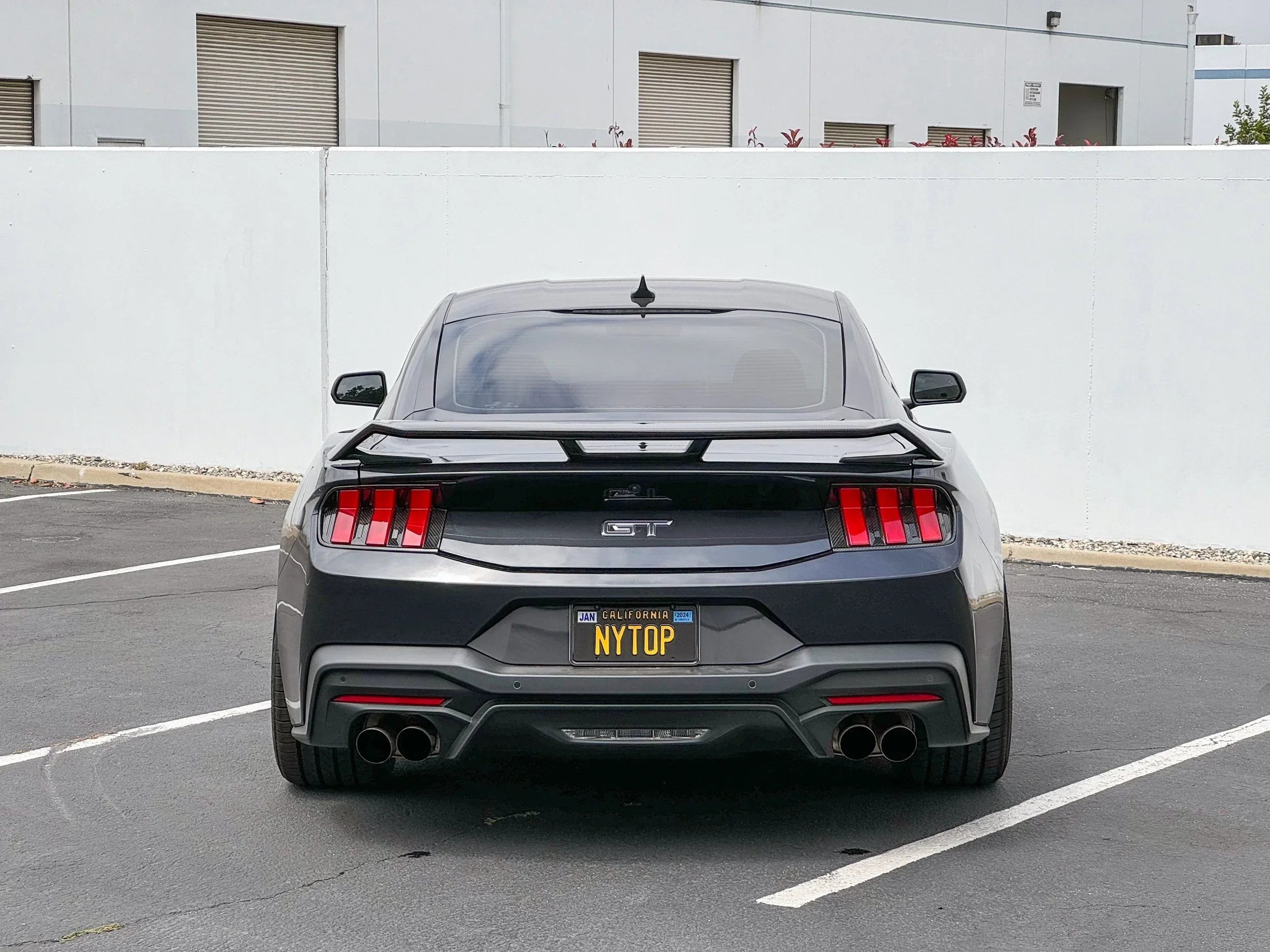 NYTOP Carbon Fiber Performance Pack Wing For 2024-Current Ford Mustang