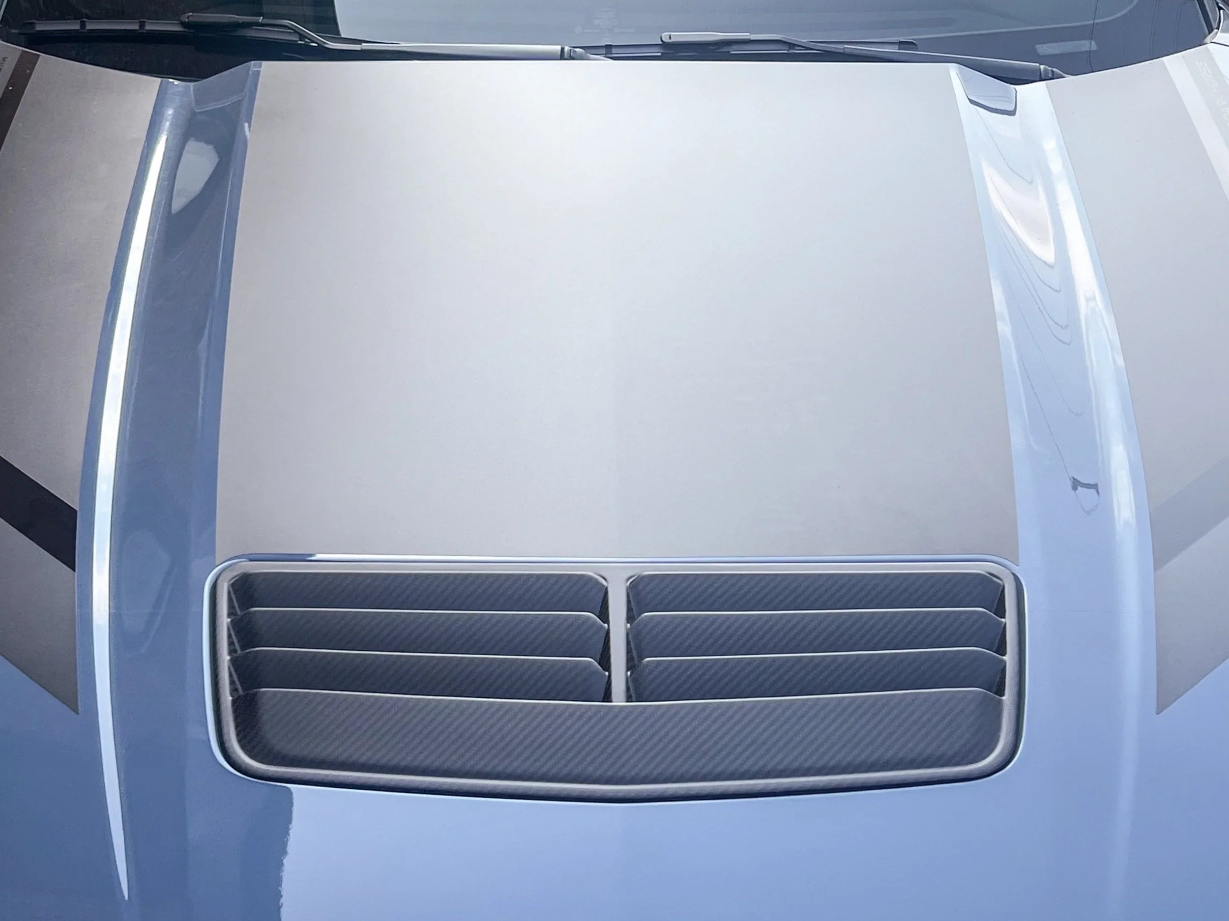 NYTOP Dry Carbon Hood Vent For 2024-Current Ford Mustang GT