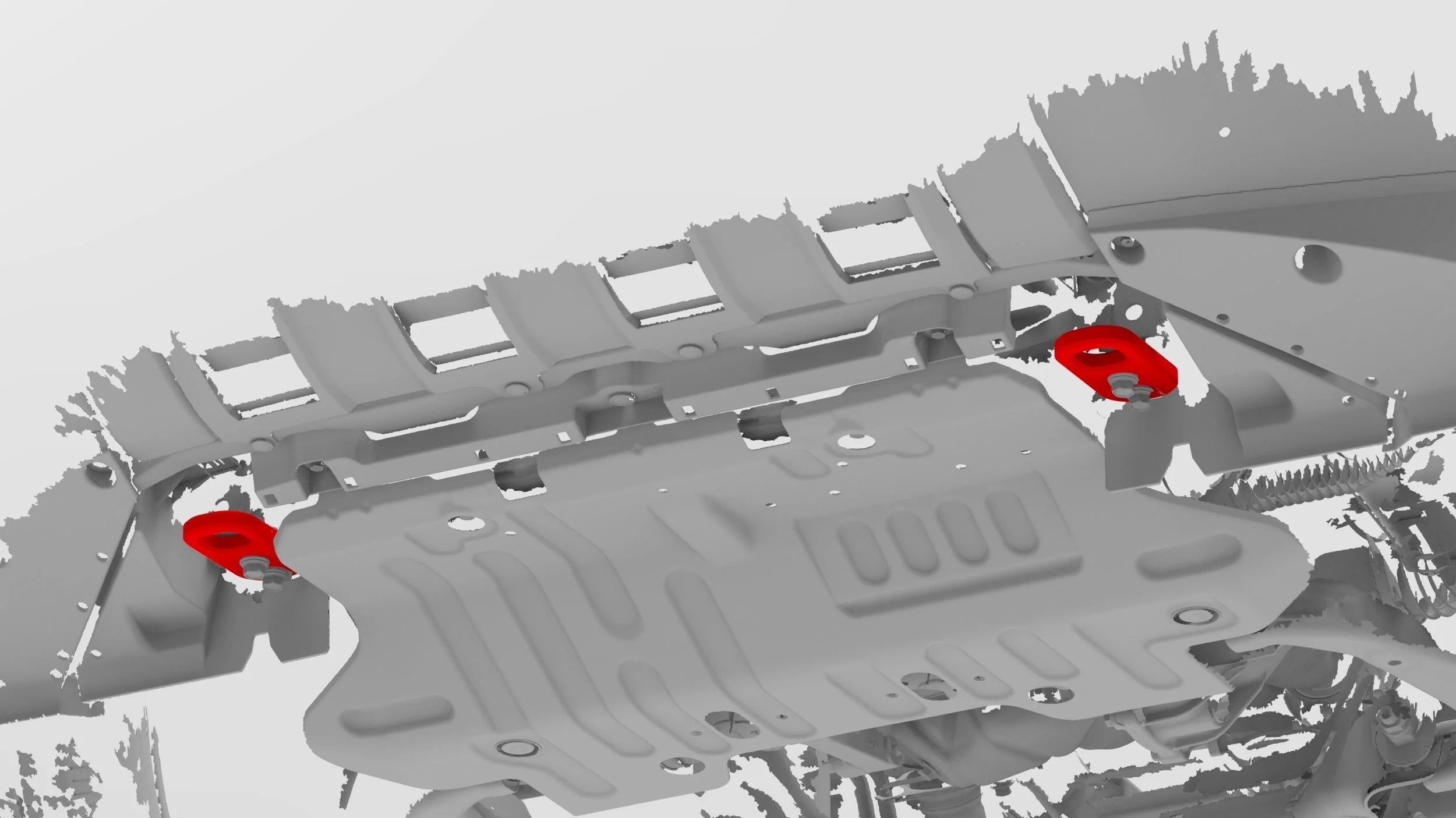 NYTOP Lower Front Recovery Points For 2024-Current Lexus GX550/Toyota Land Cruiser