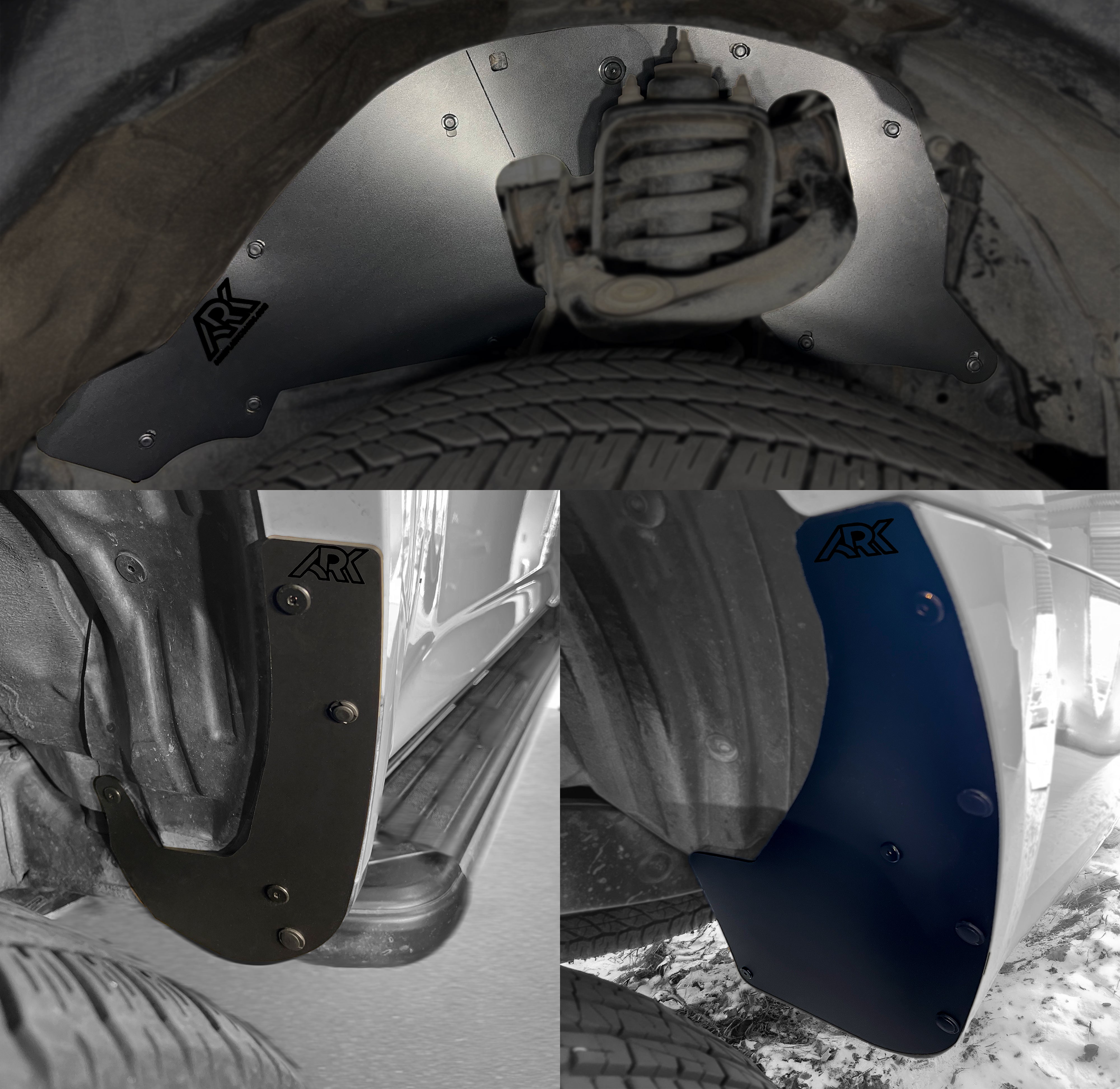 TriXpoly Splash Guards, Mud Flap & Micro Deletes For 2010-2024 Toyota 4Runner