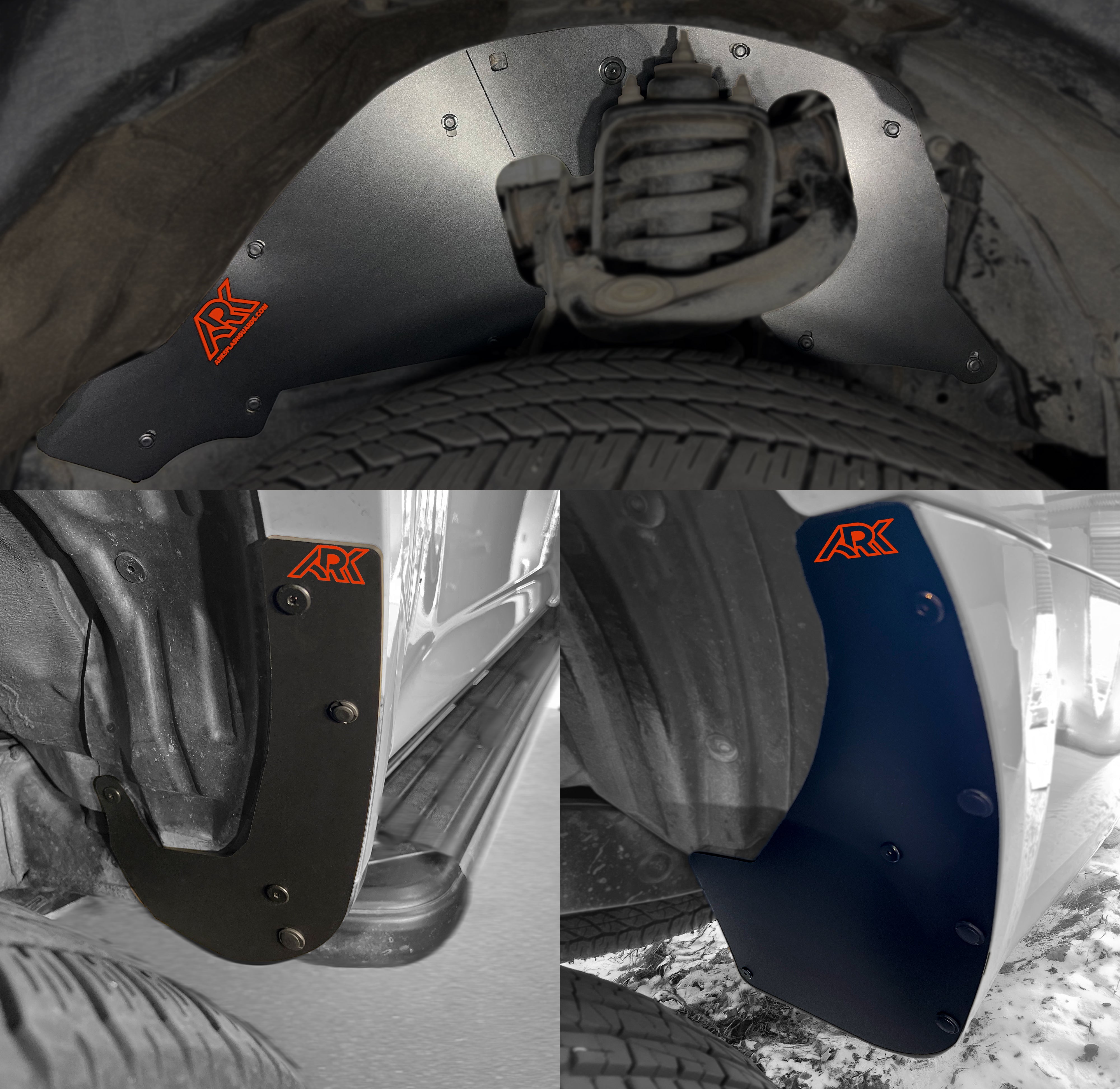 TriXpoly Splash Guards, Mud Flap & Micro Deletes For 2010-2024 Toyota 4Runner