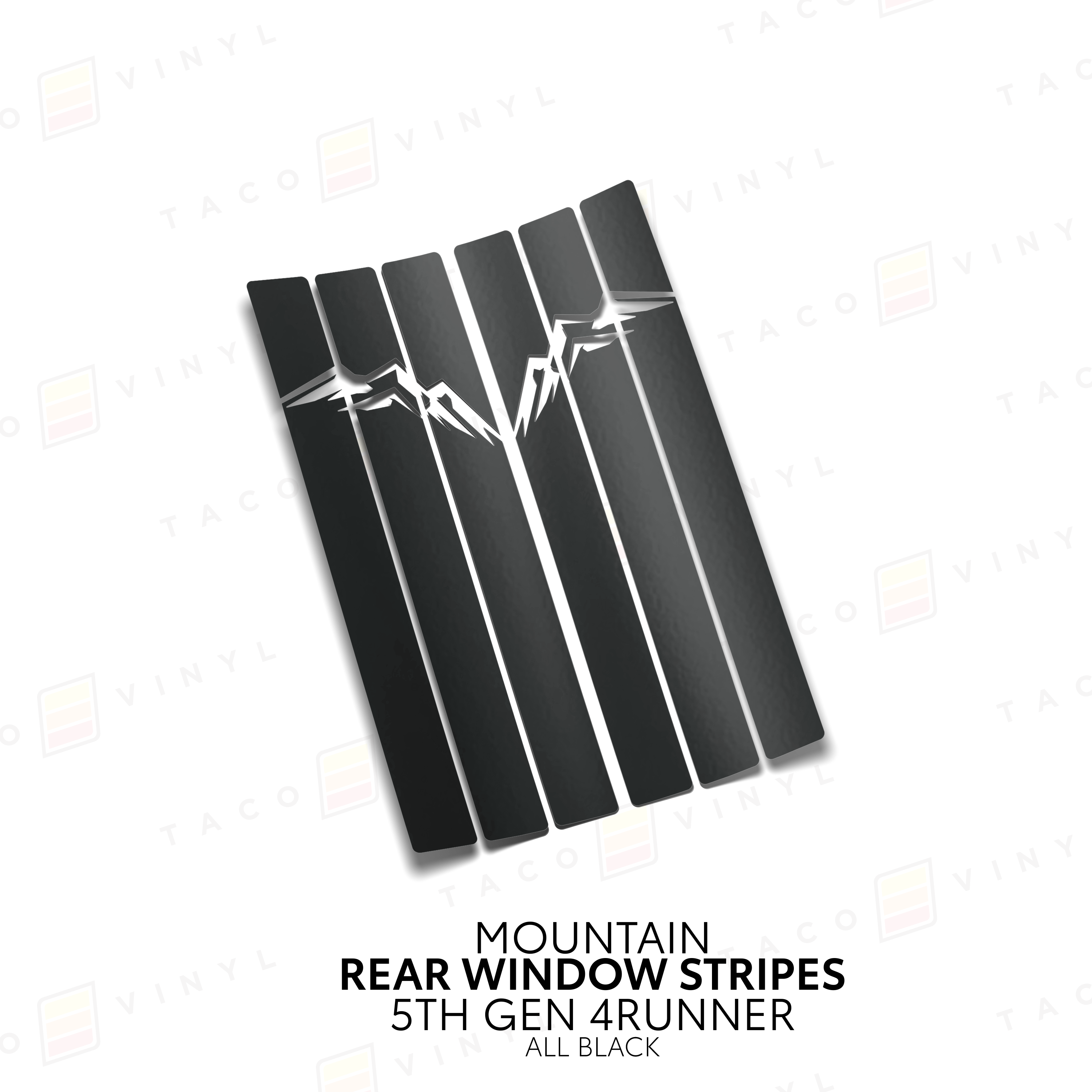 Rear Window Stripes For 4Runner
