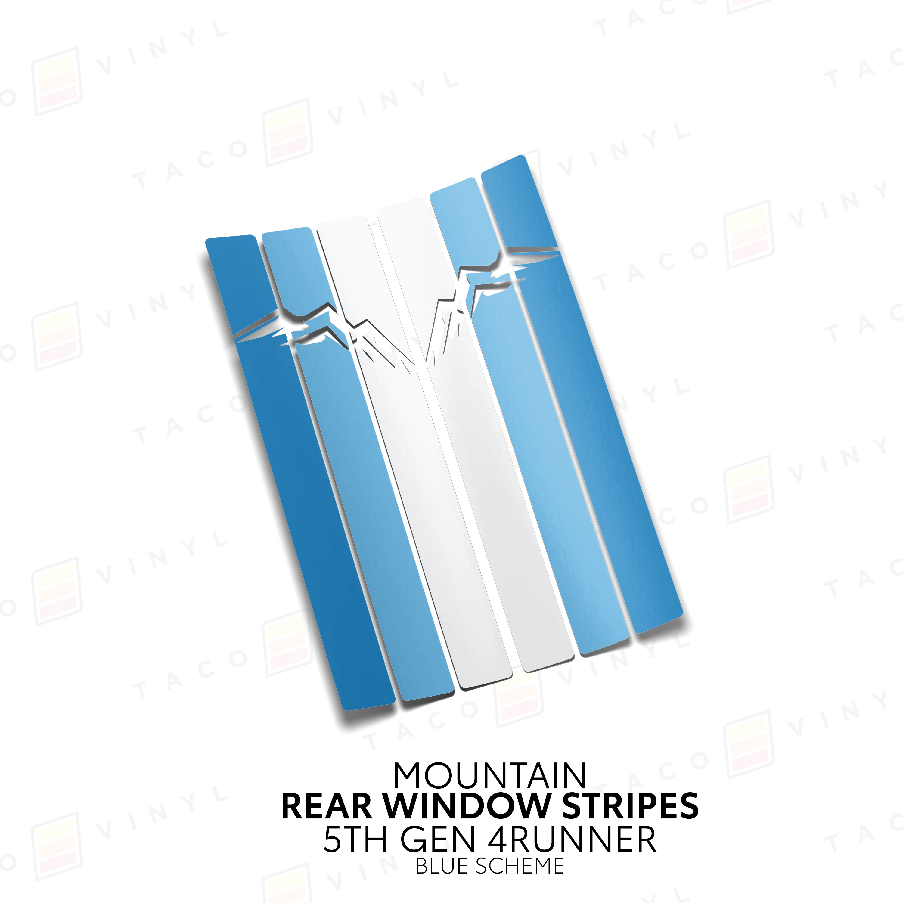 Rear Window Stripes For 4Runner