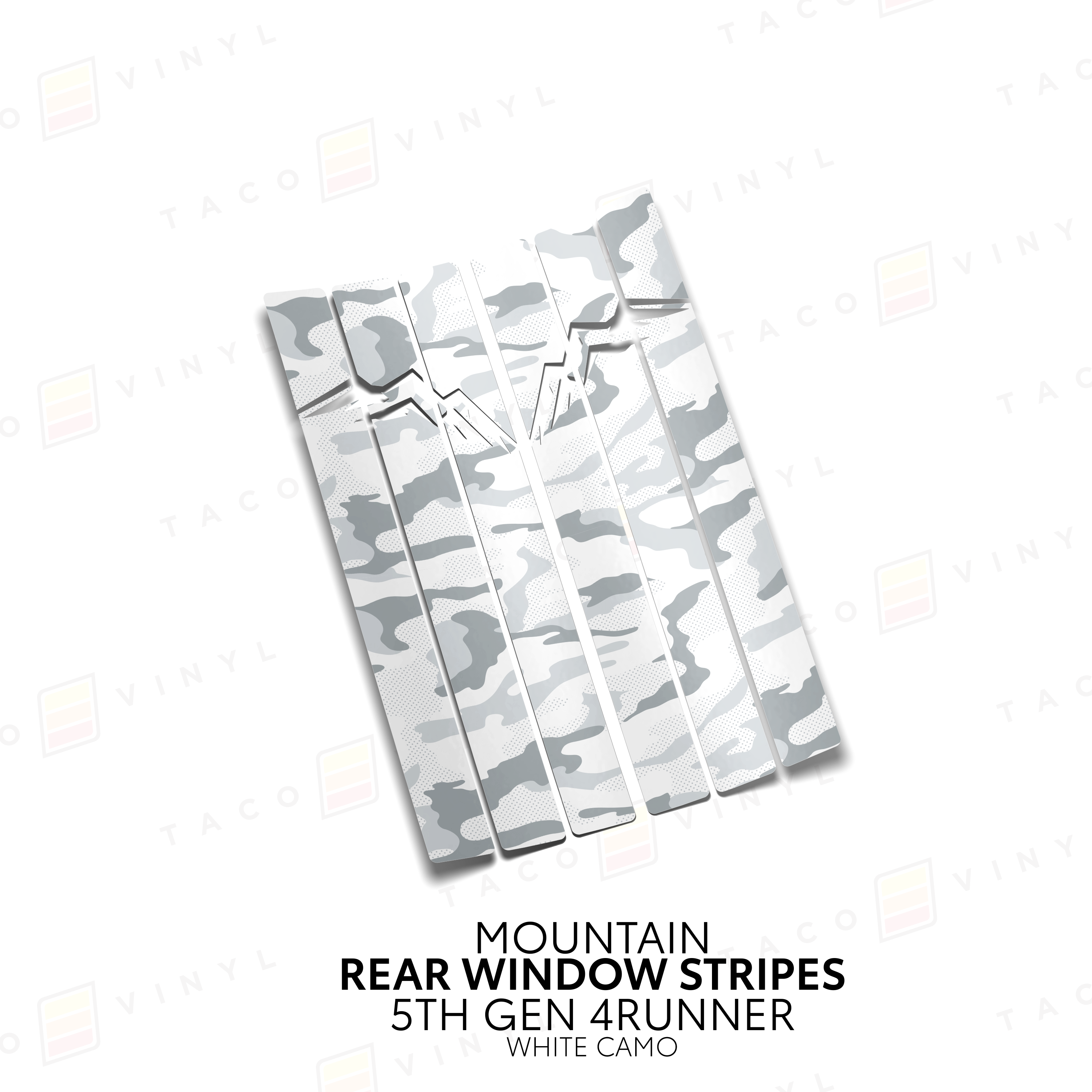 Rear Window Stripes For 4Runner