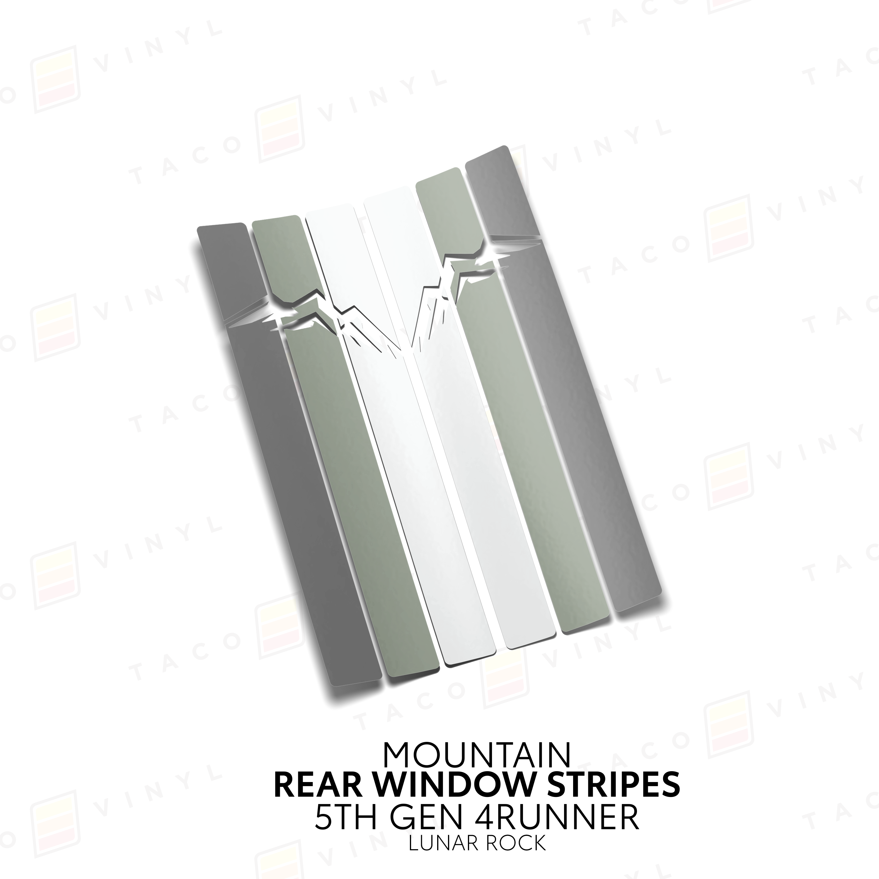 Rear Window Stripes For 4Runner