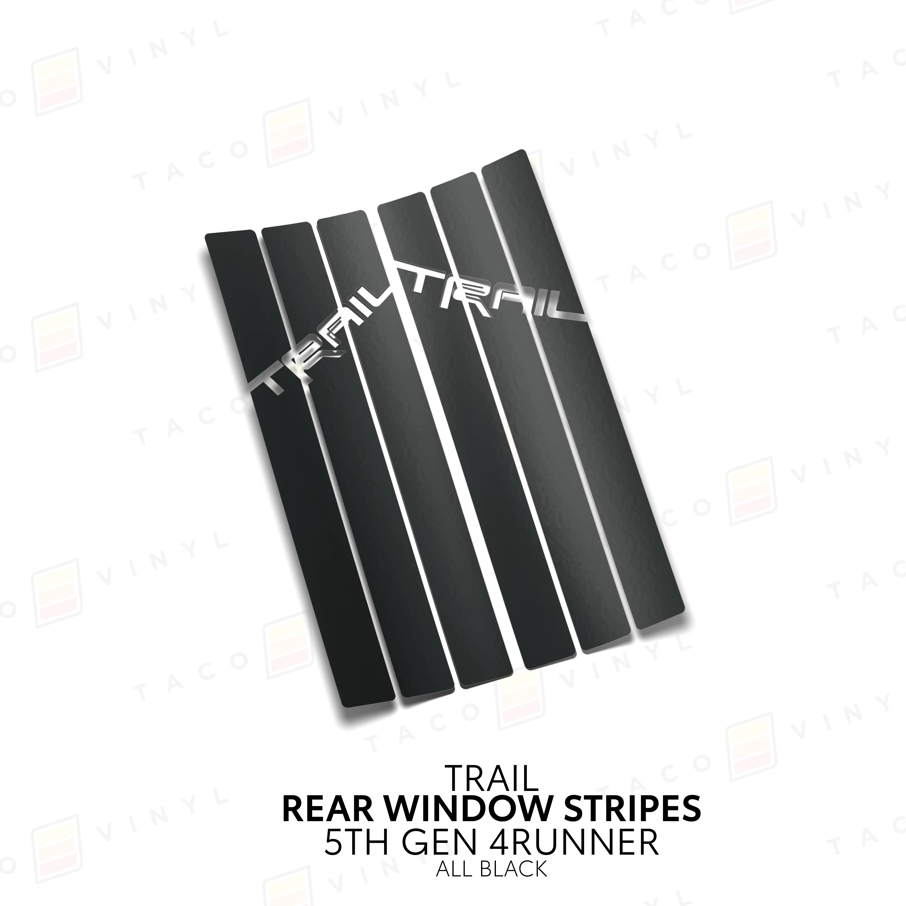 Rear Window Stripes For 4Runner