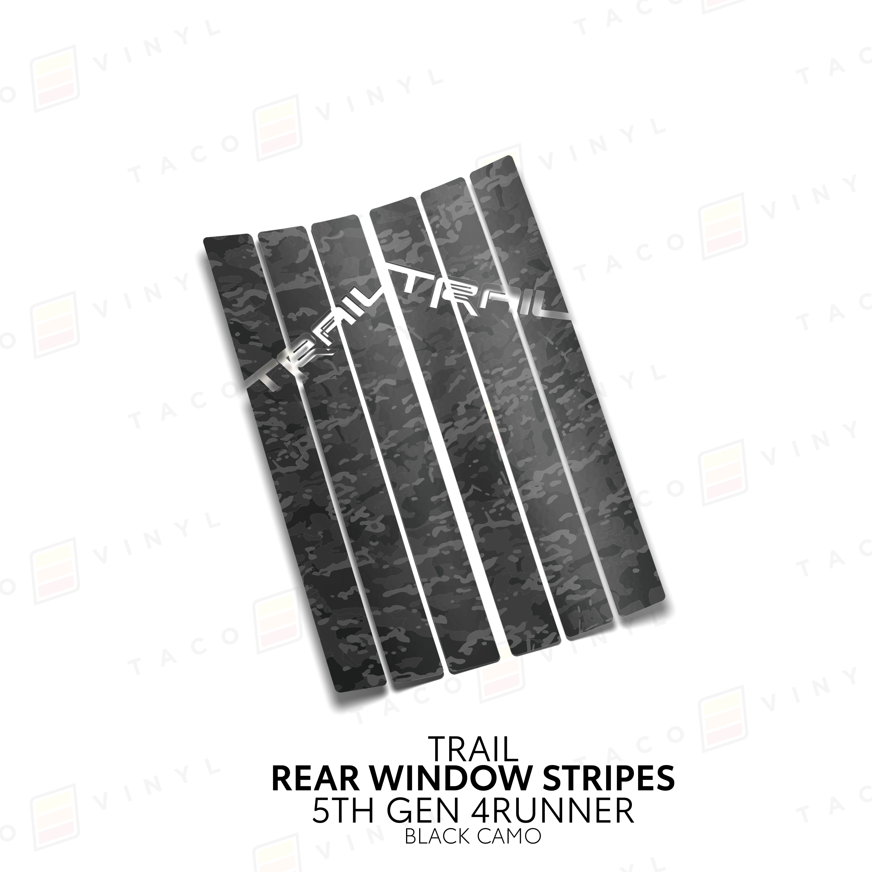 Rear Window Stripes For 4Runner