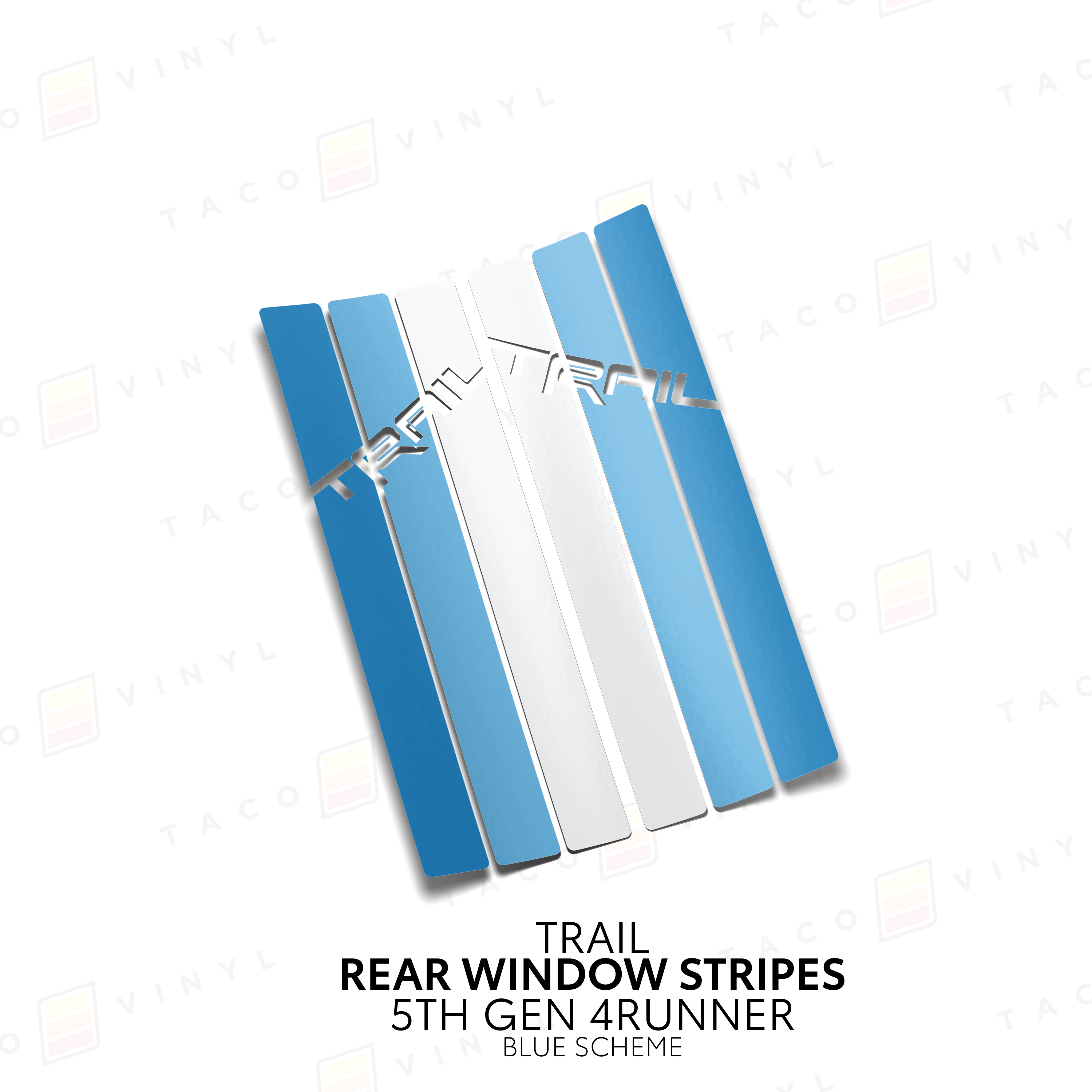 Rear Window Stripes For 4Runner