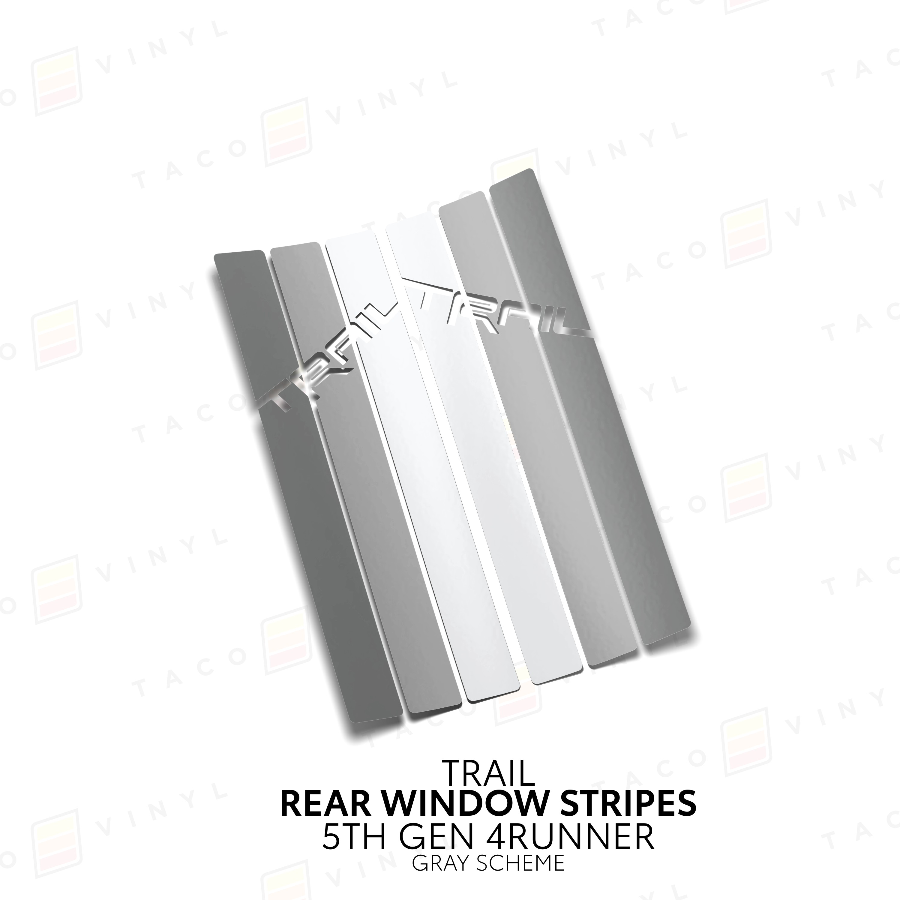 Rear Window Stripes For 4Runner