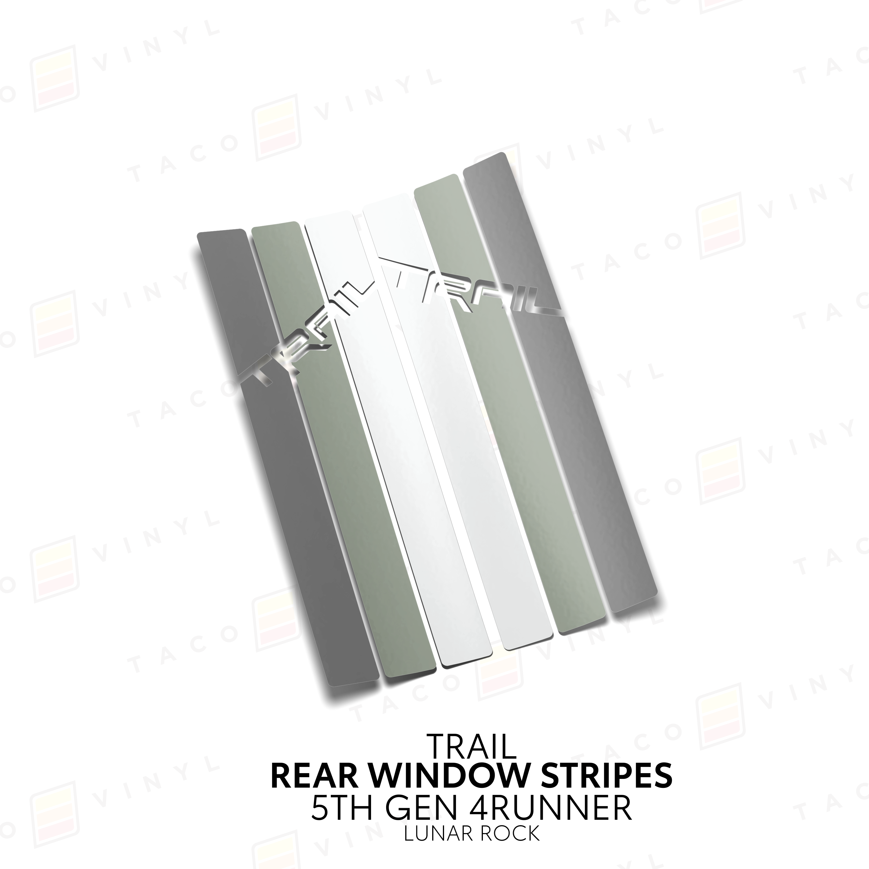 Rear Window Stripes For 4Runner