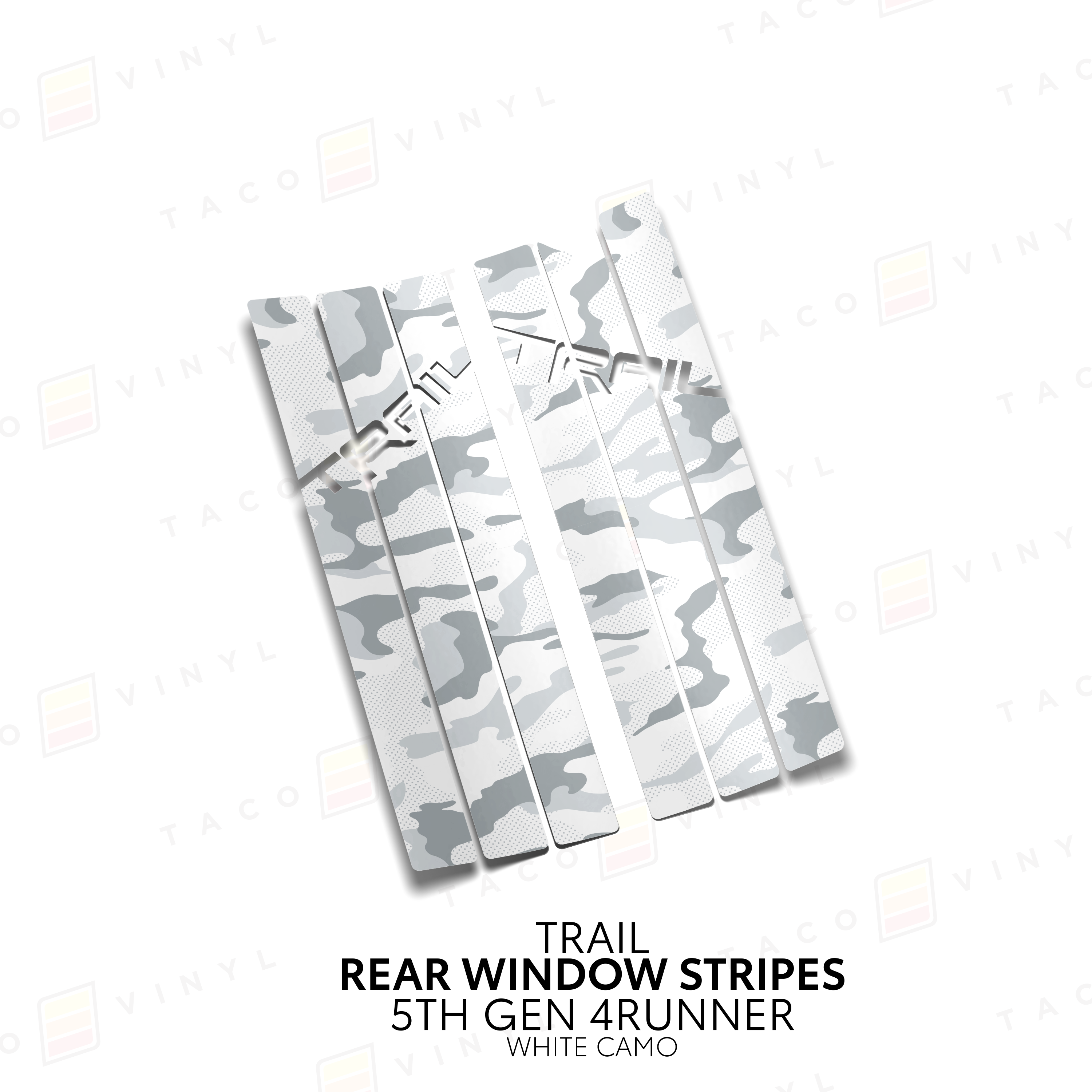 Rear Window Stripes For 4Runner