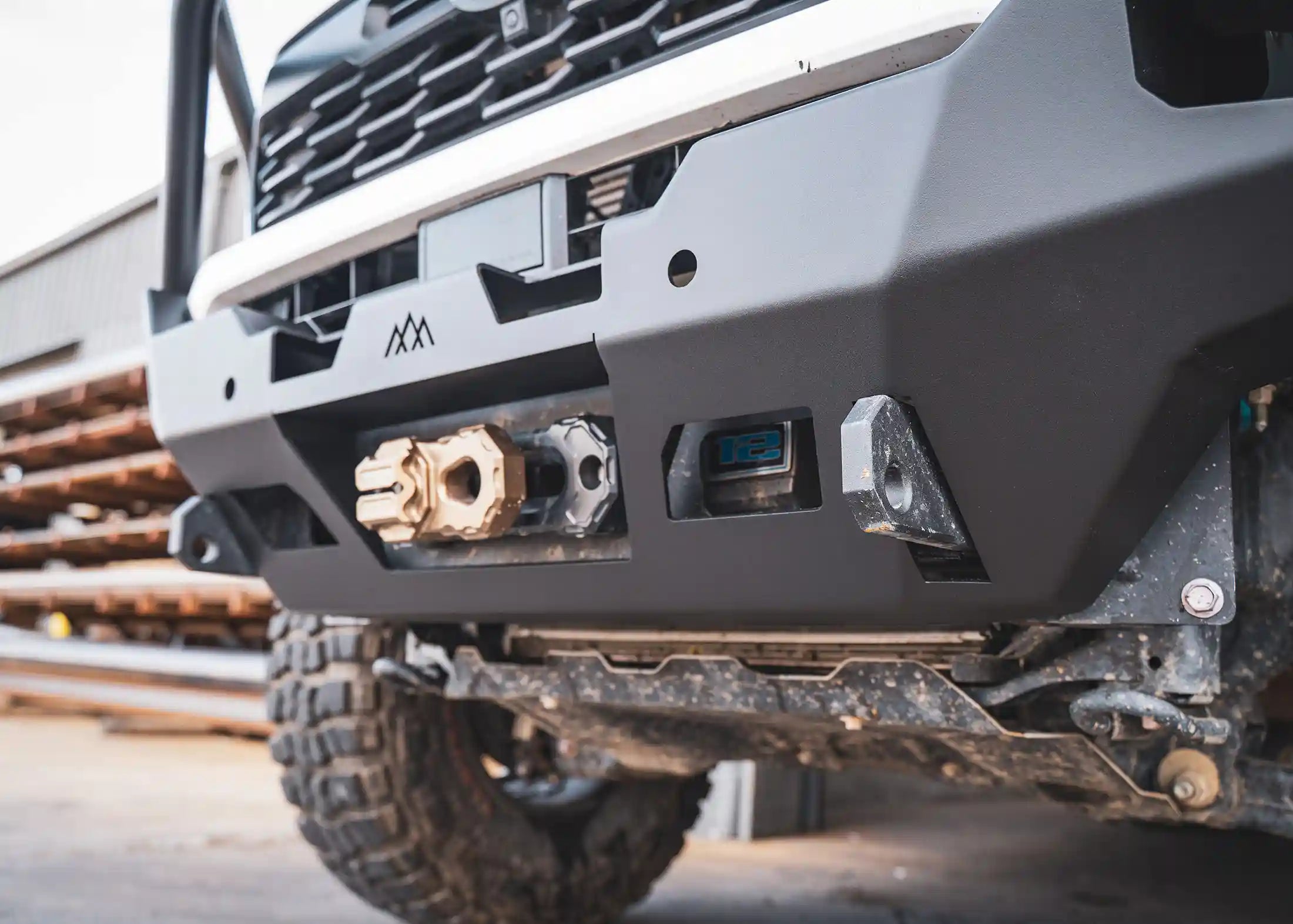 Hi-Lite Overland Front Bumper For Toyota Tacoma 4th Gen (2024-2025) [Bull Bar]