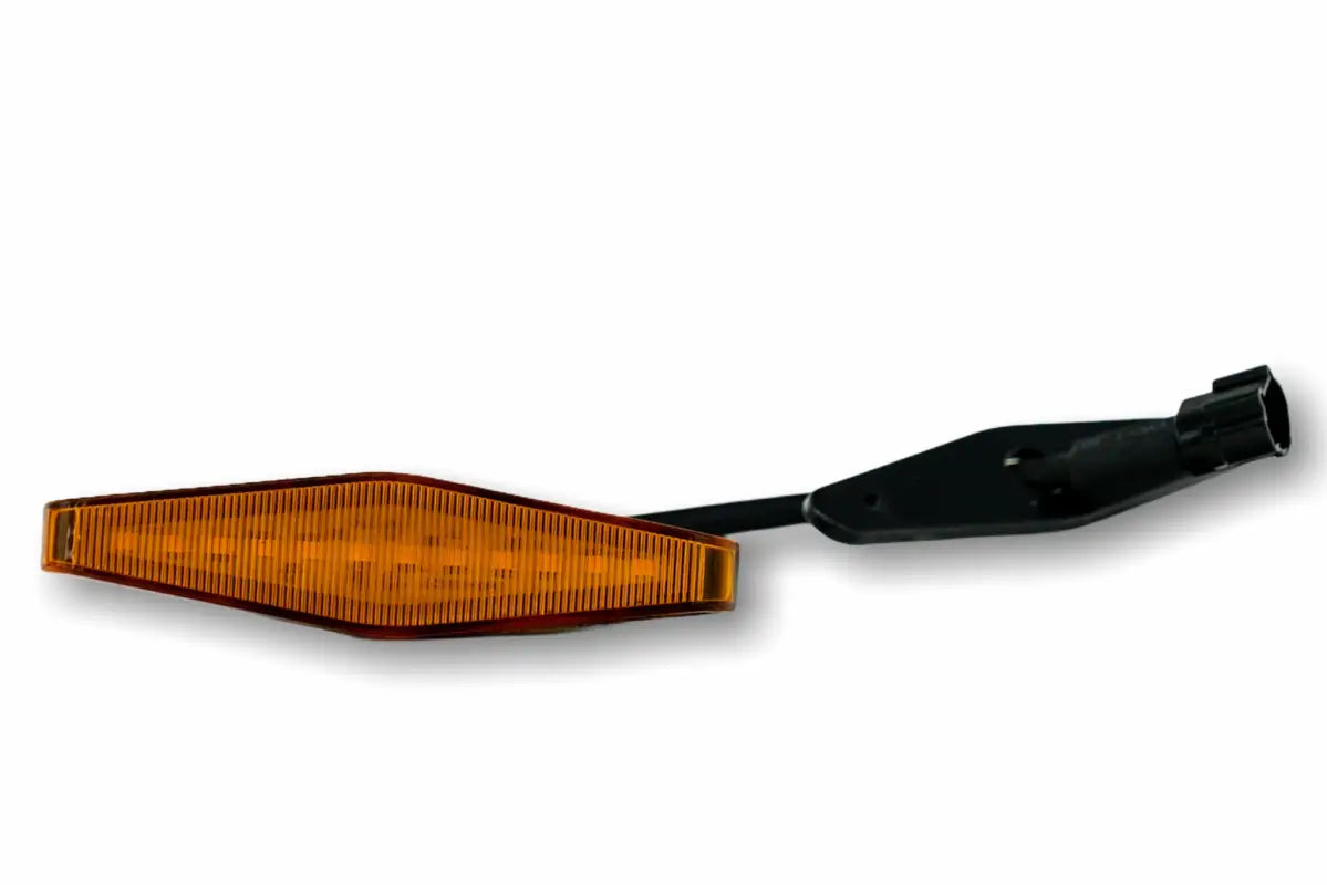 Amber LED grille lights with black mounting bracket for 4Runner Grille Lights-3 Set, fast lead time