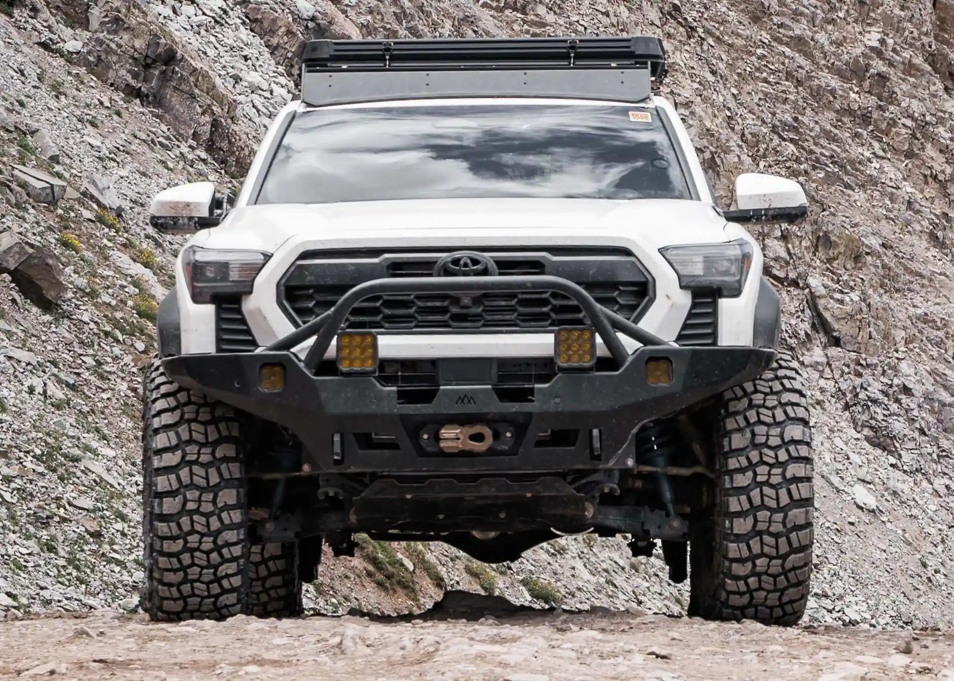 Hi-Lite Overland Front Bumper For Toyota Tacoma 4th Gen (2024-2025) [Prerunner Bull Bar]