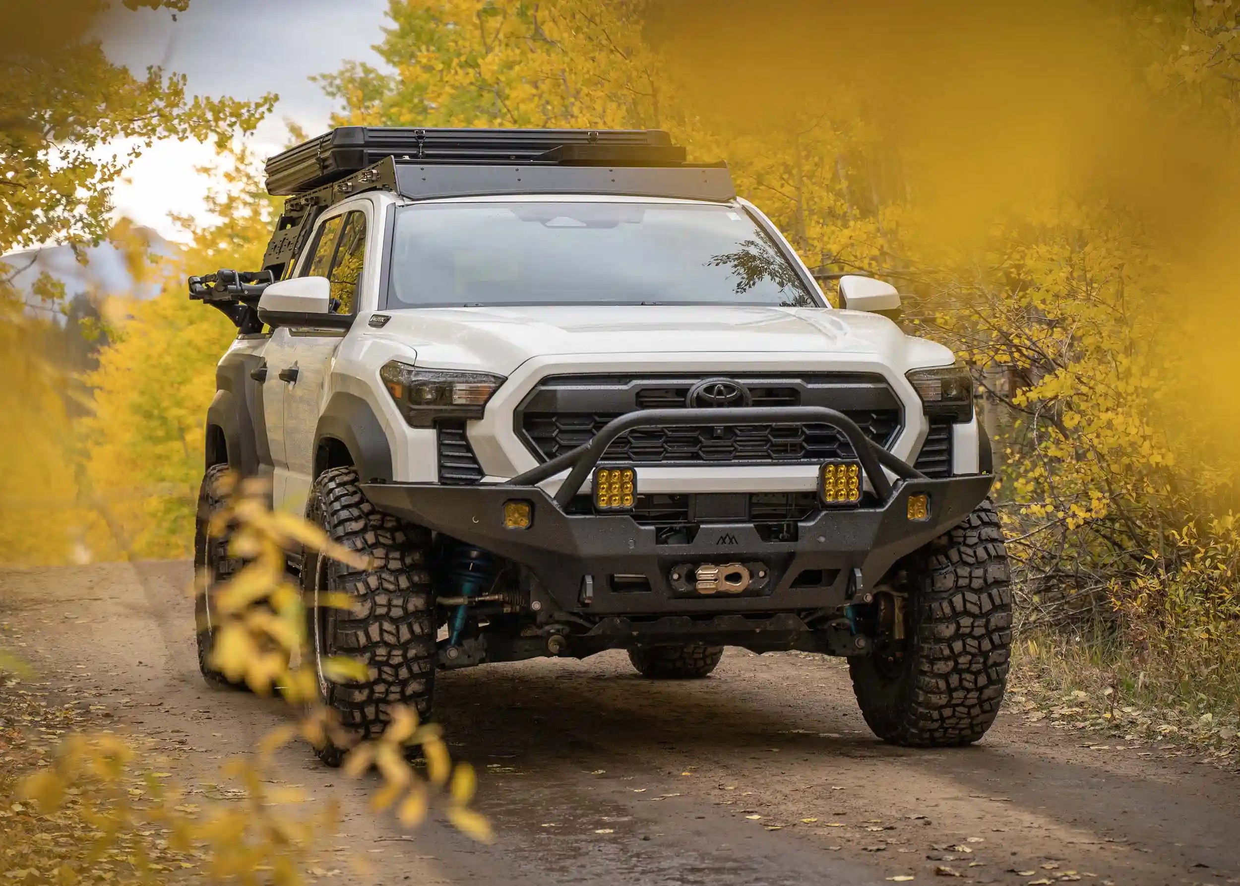 Hi-Lite Overland Front Bumper For Toyota Tacoma 4th Gen (2024-2025) [Prerunner Bull Bar]