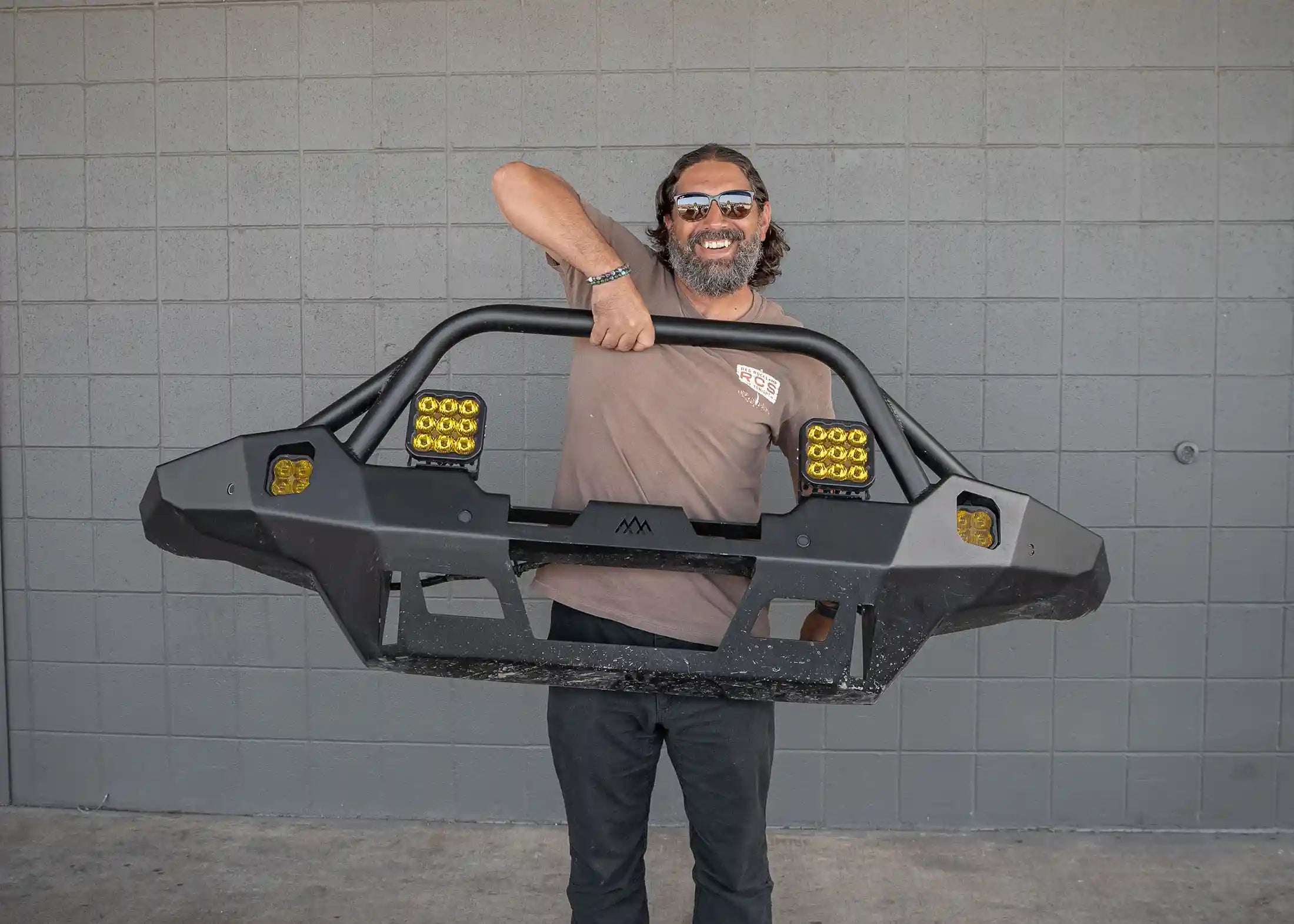 Hi-Lite Overland Front Bumper For Toyota Tacoma 4th Gen (2024-2025) [Prerunner Bull Bar]