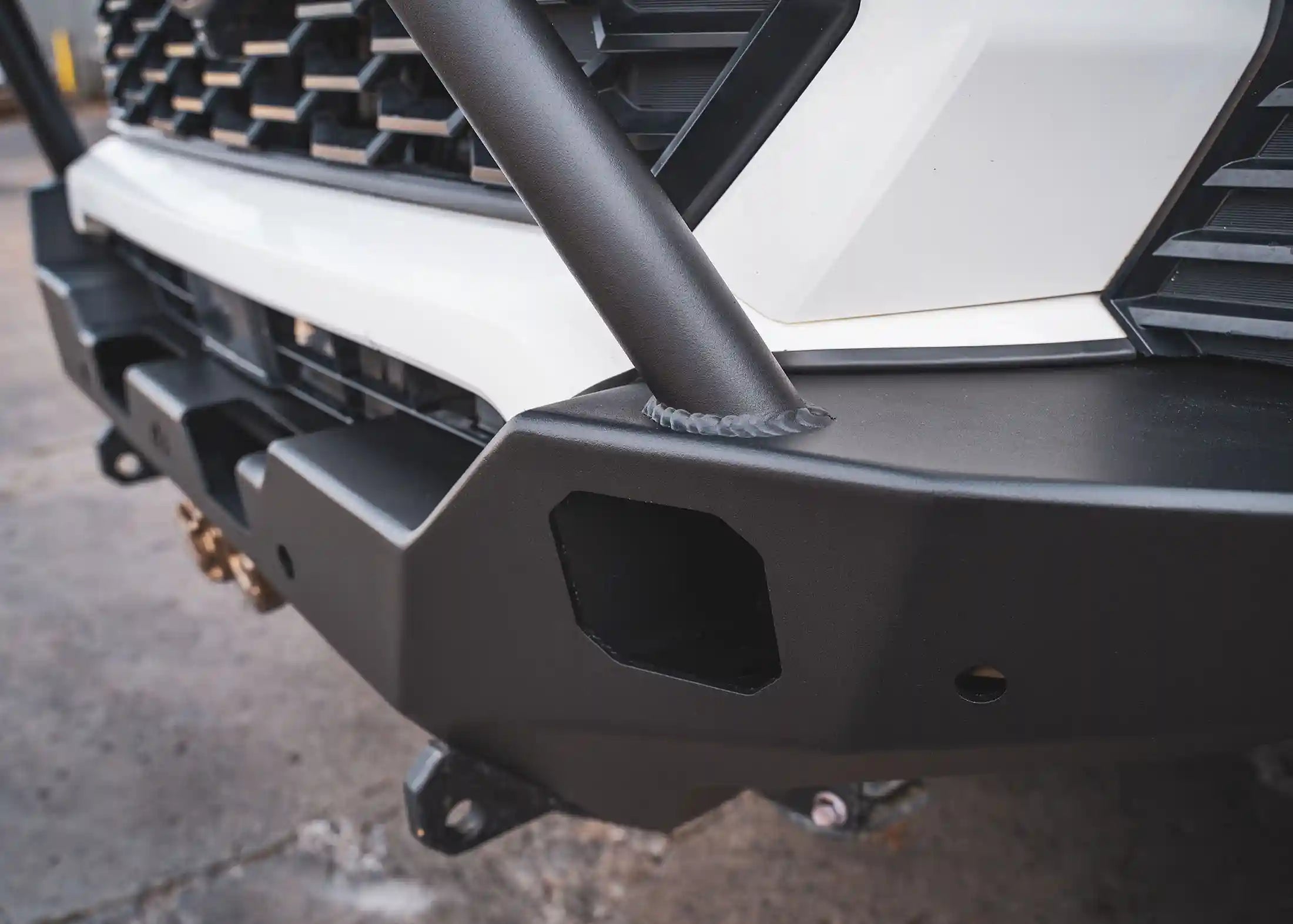 Hi-Lite Overland Front Bumper For Toyota Tacoma 4th Gen (2024-2025) [Bull Bar]