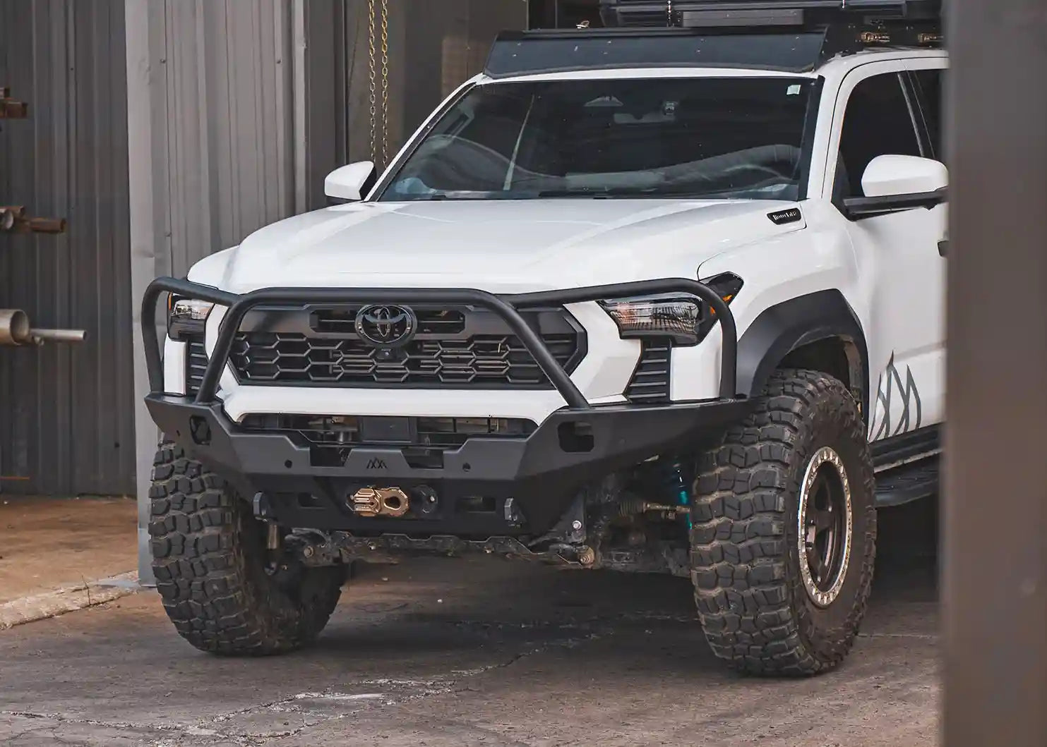 Hi-Lite Overland Front Bumper For Toyota Tacoma 4th Gen (2024-2025) [Bull Bar]