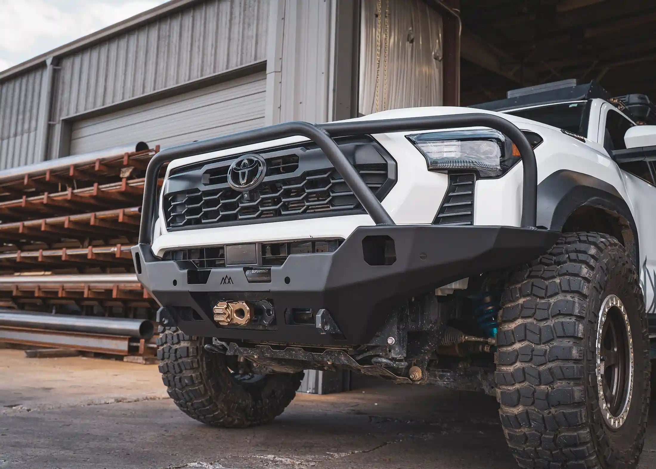 Hi-Lite Overland Front Bumper For Toyota Tacoma 4th Gen (2024-2025) [Bull Bar]