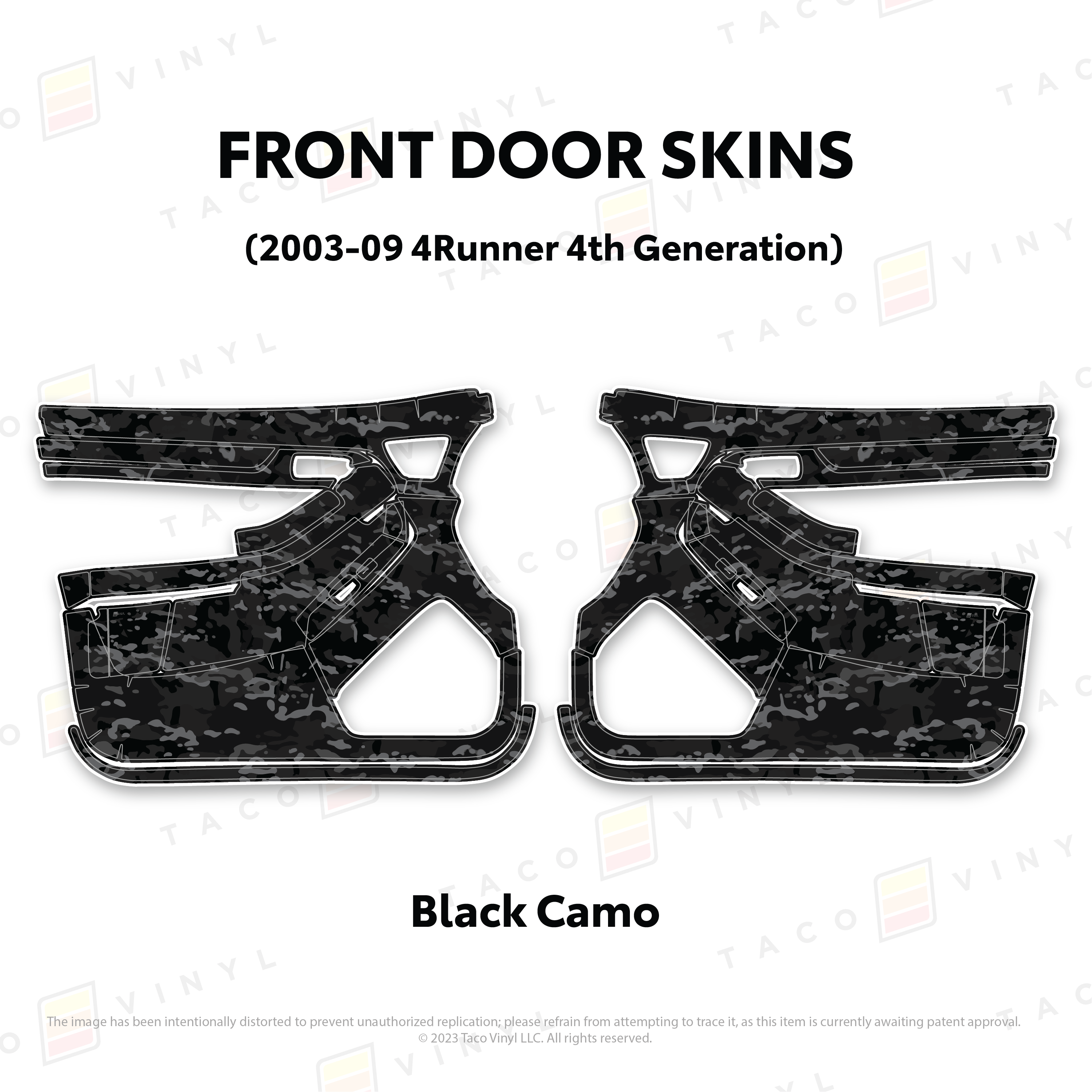 2003-2009  Door Skins For 4Runner