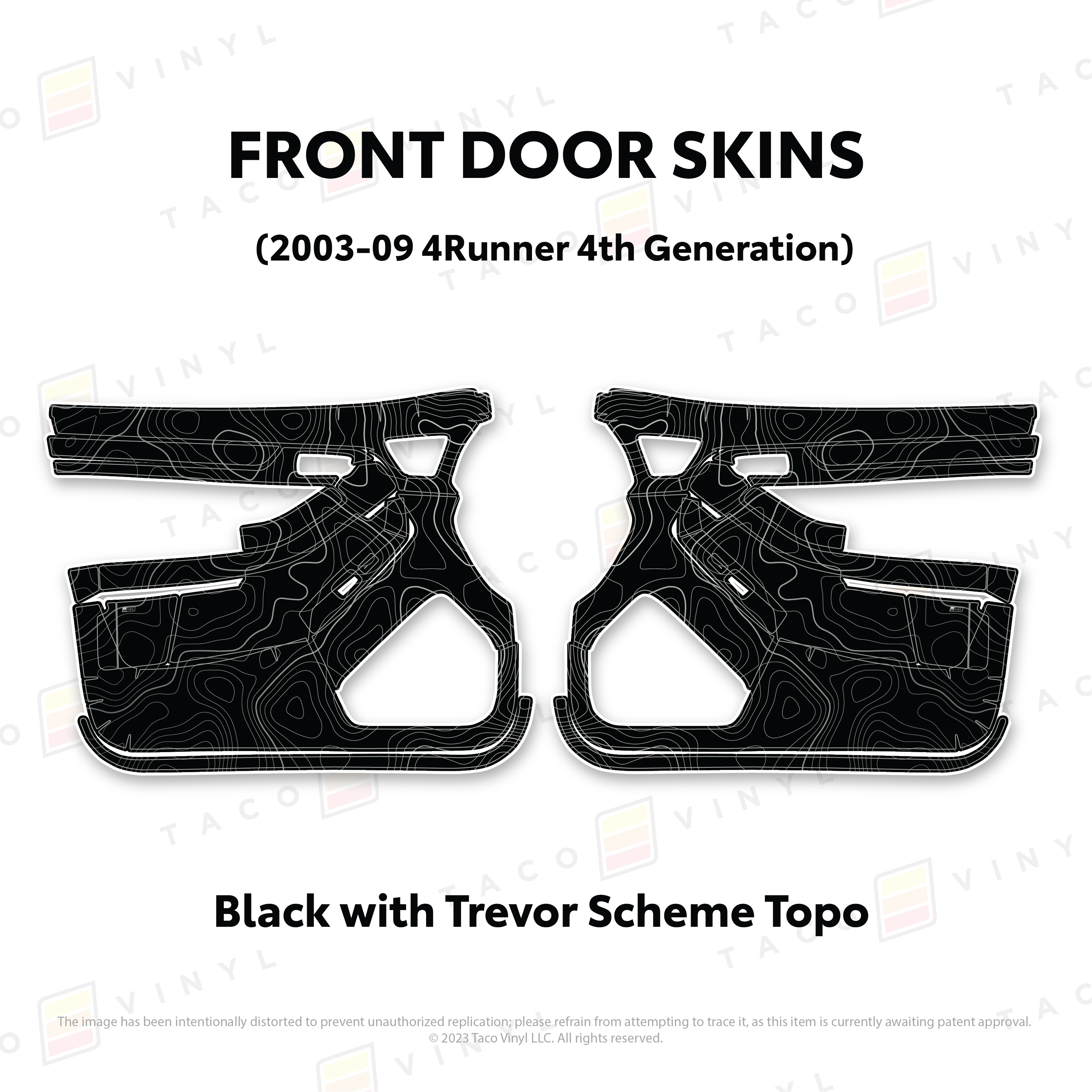2003-2009  Door Skins For 4Runner