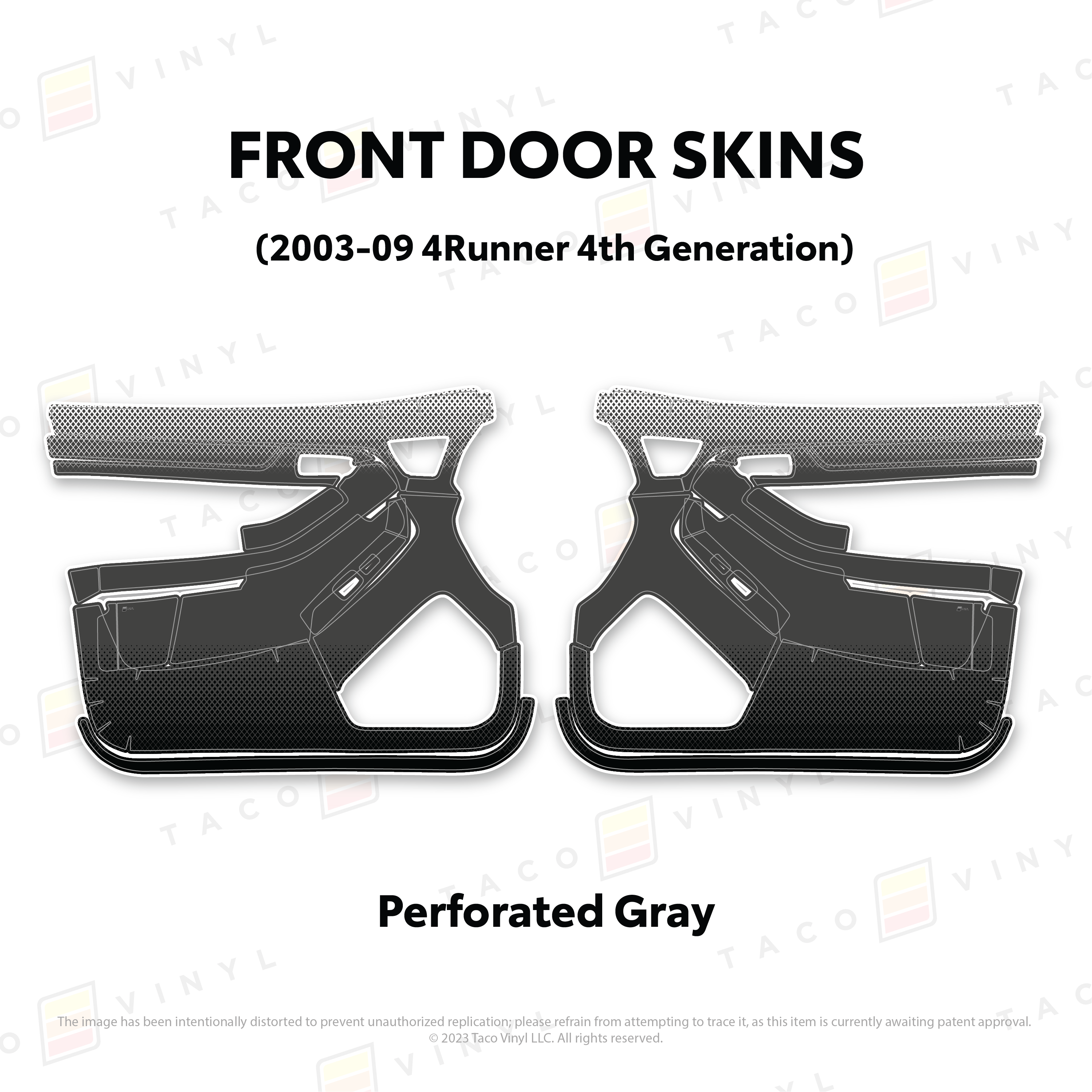 2003-2009  Door Skins For 4Runner