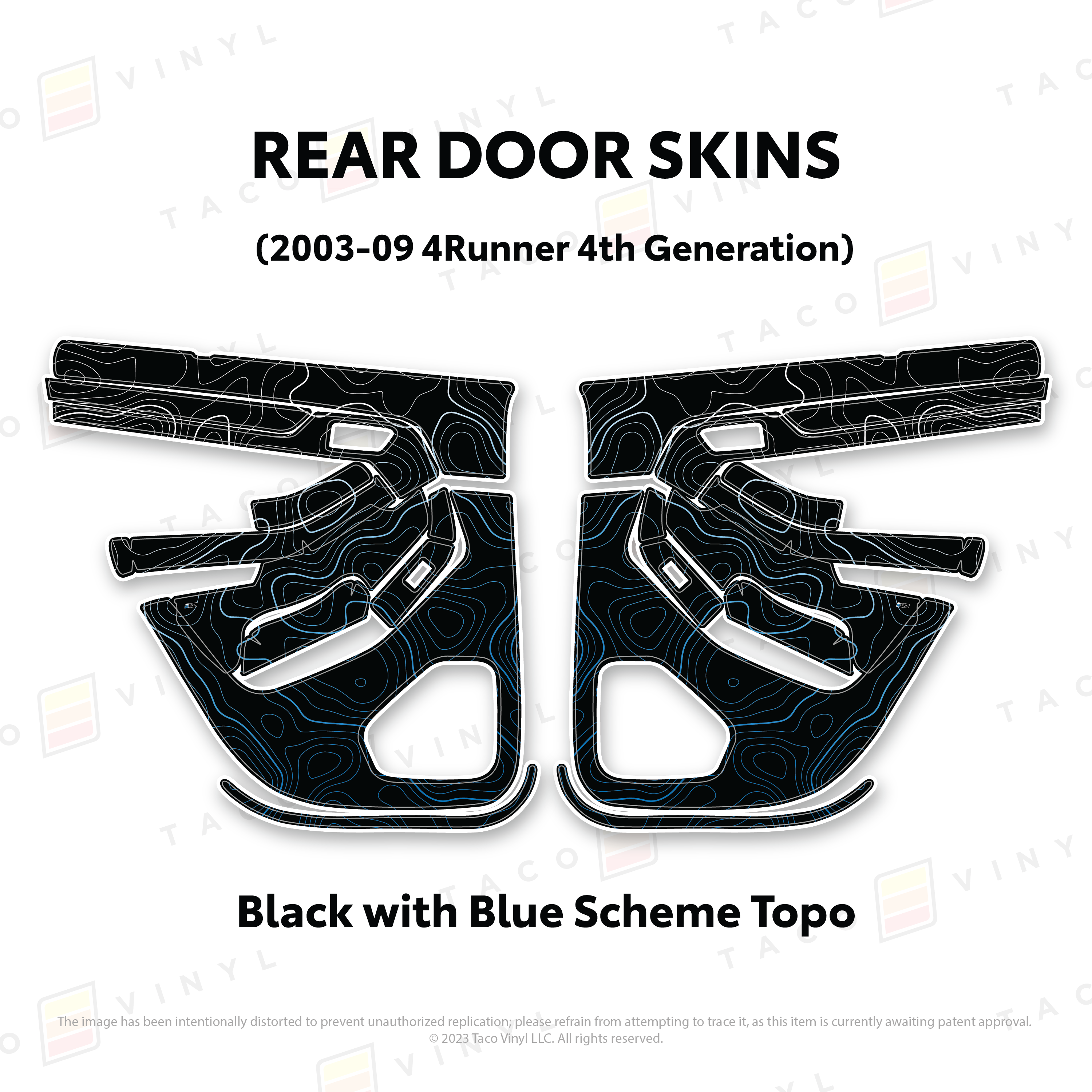2003-2009  Door Skins For 4Runner