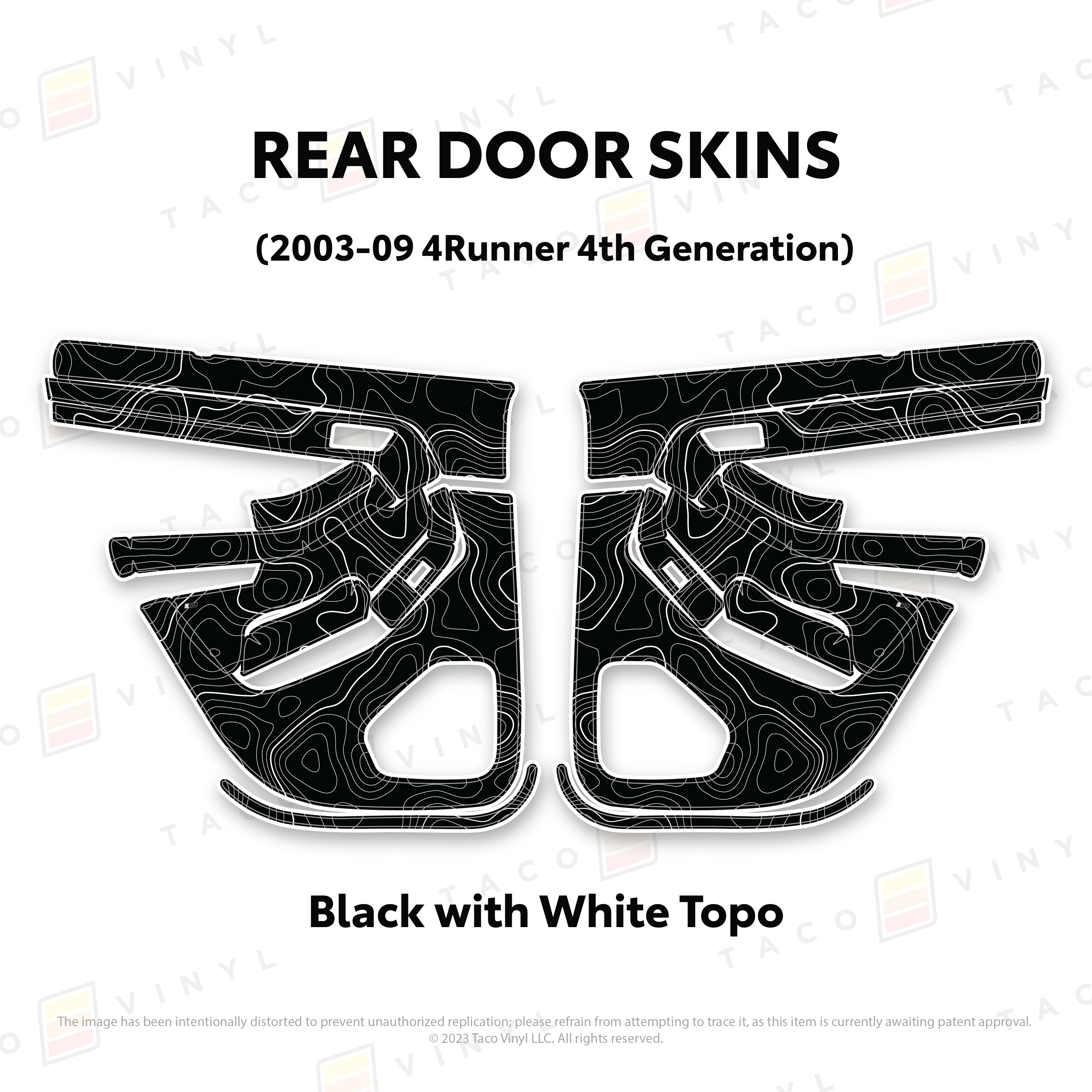 2003-2009  Door Skins For 4Runner