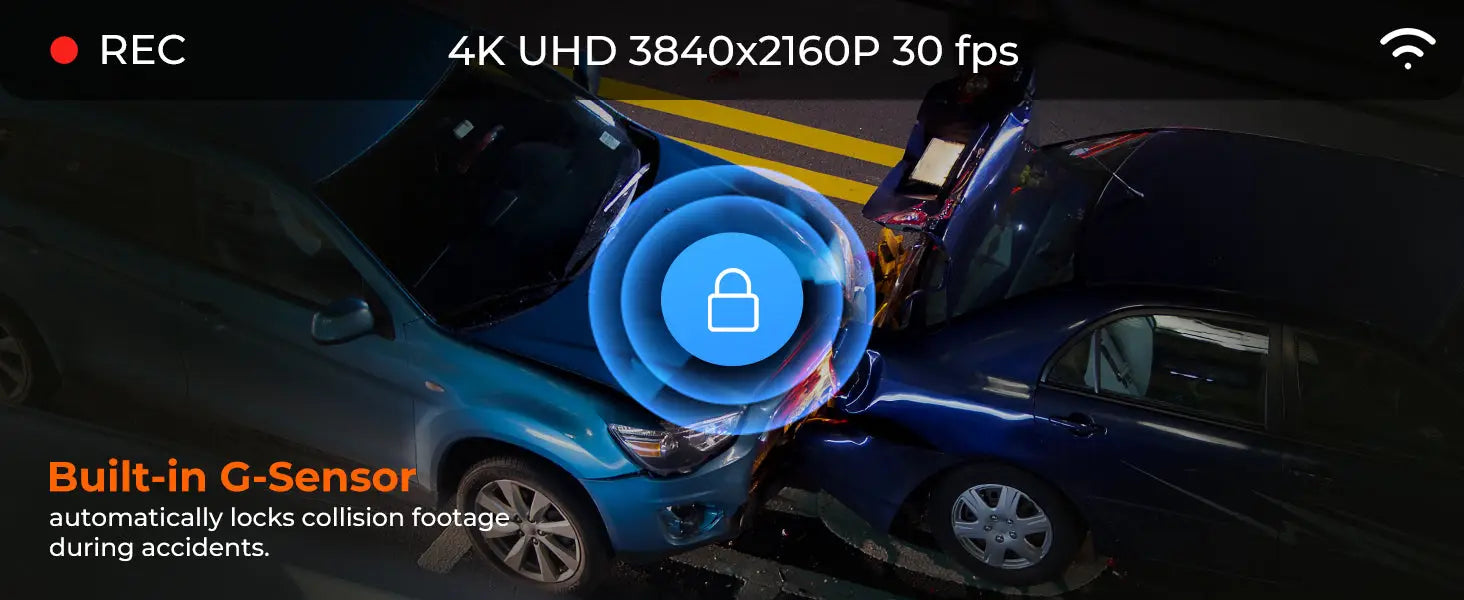 M4 3ch Mirror Dash Cam with 1080P 60fps Front + Rear + Bumper/Cabin Cameras 12’’IPS Touchscreen