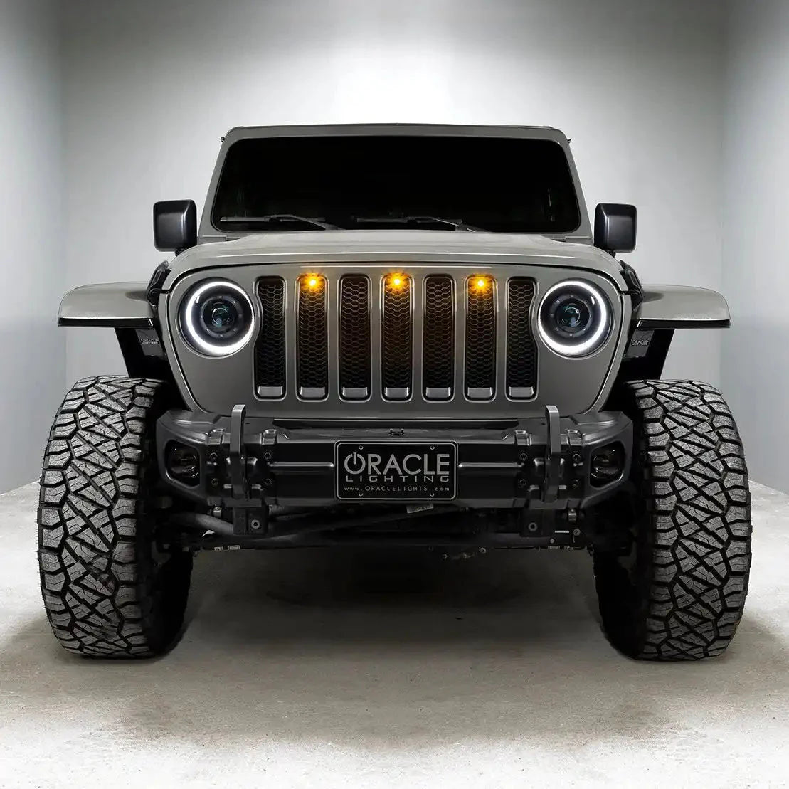 ORACLE Lighting Oculus™ Switchback Bi-LED Projector Headlights for Jeep Wrangler JL/ Gladiator JT